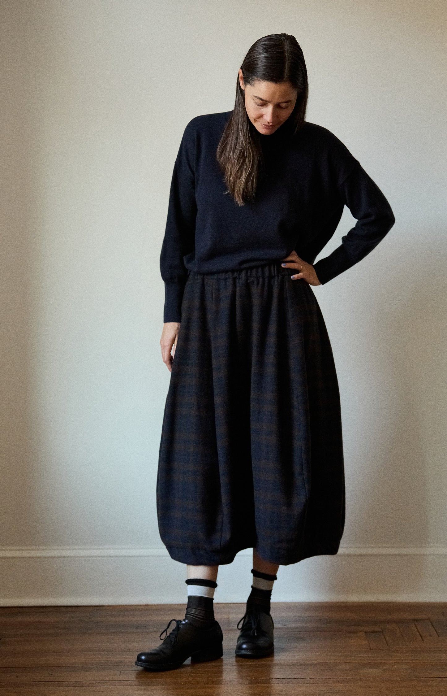 Cashmere Plaid Carla Skirt