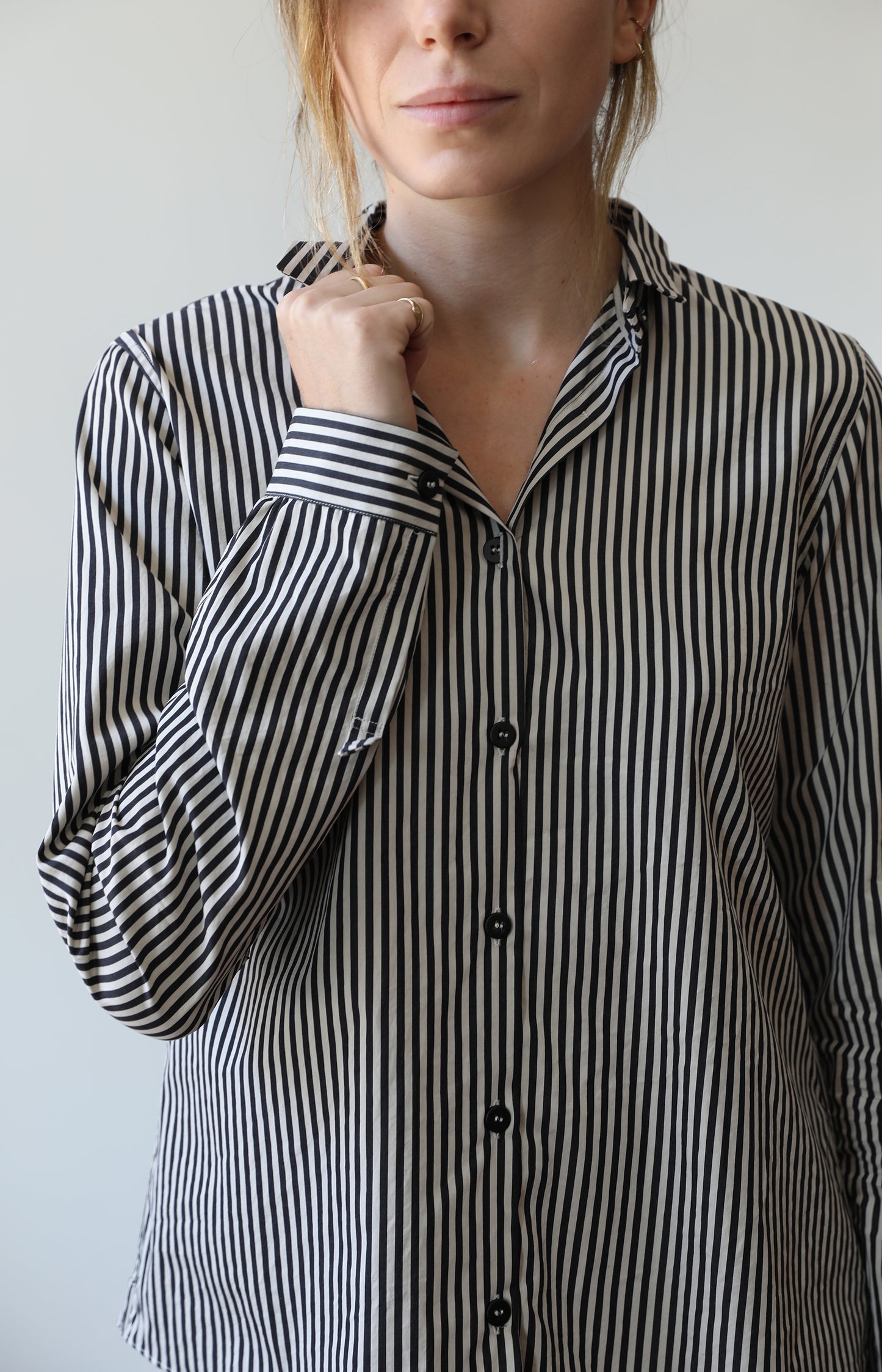 Black Stripe Tyrol Shirt