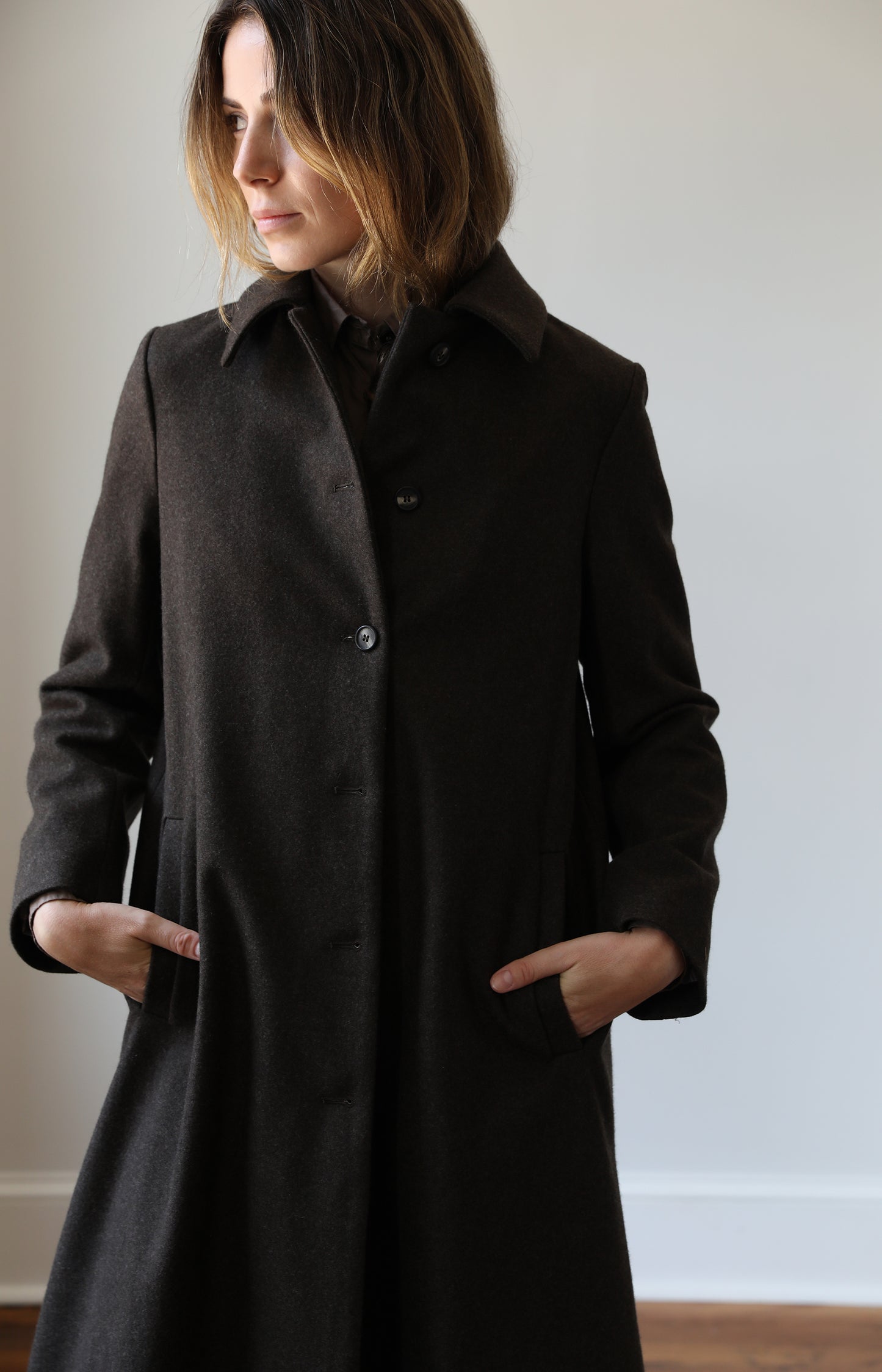 Chestnut Maria Coat