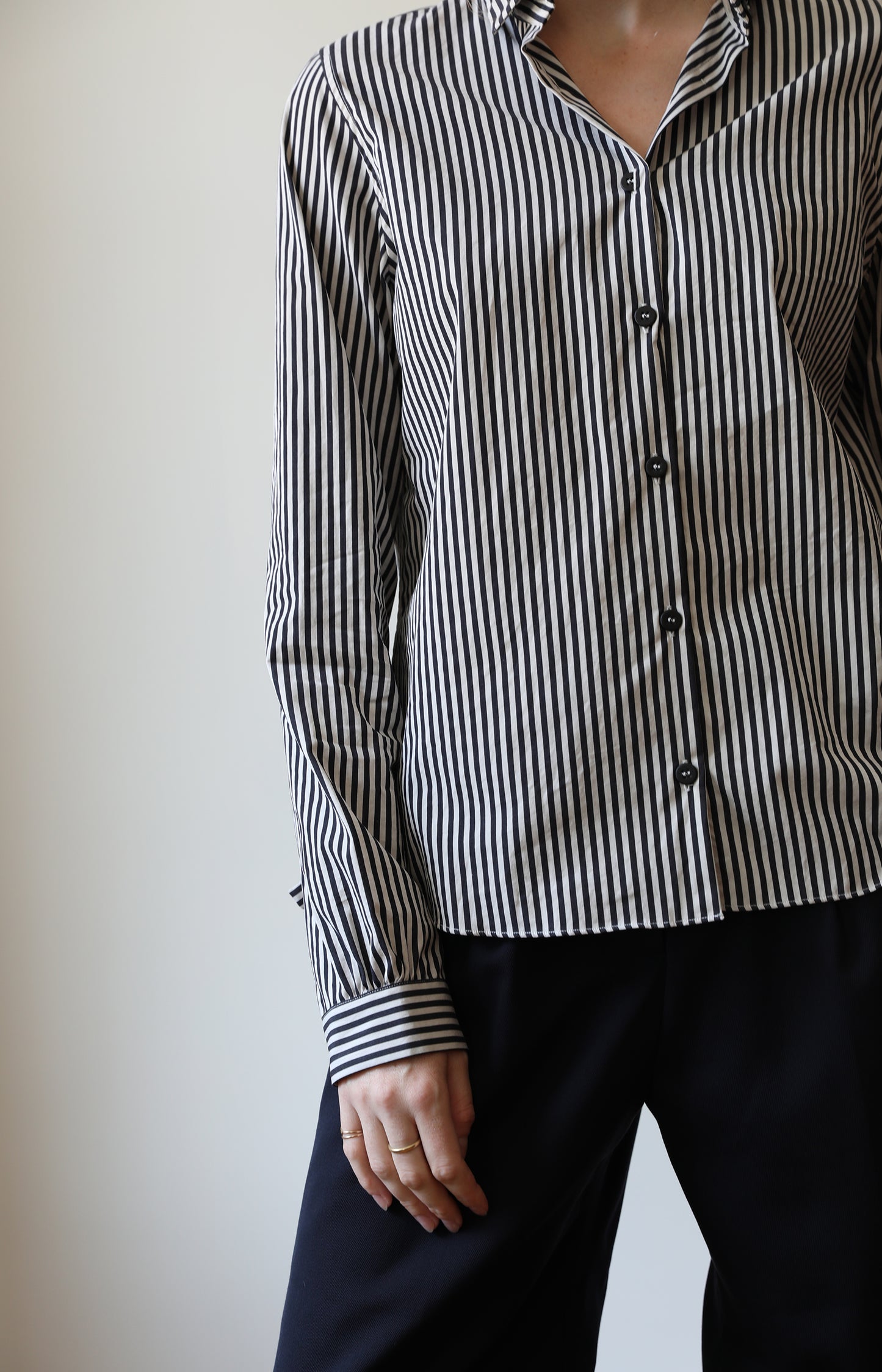 Black Stripe Tyrol Shirt