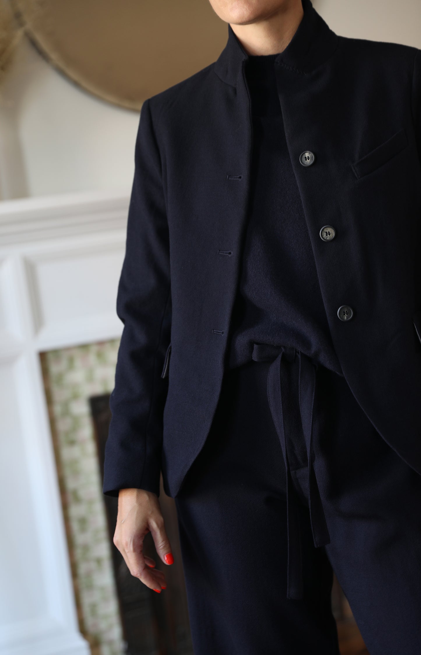 Navy Tyrol Jacket