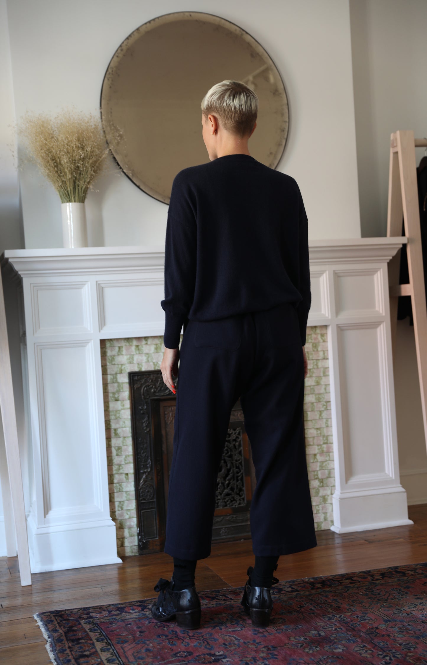 Navy Cloe Pants