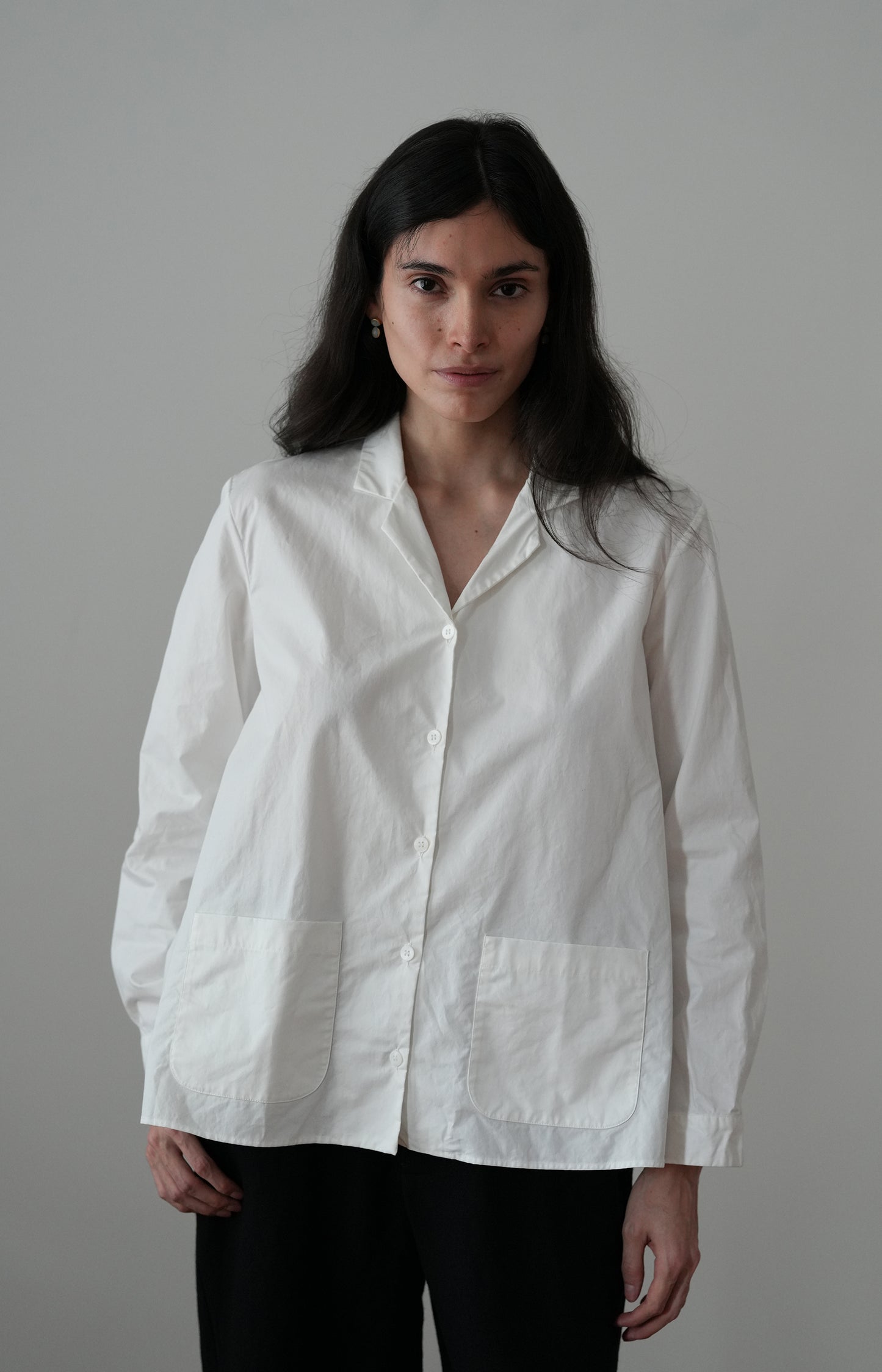 White Cotton Jenny Shirt