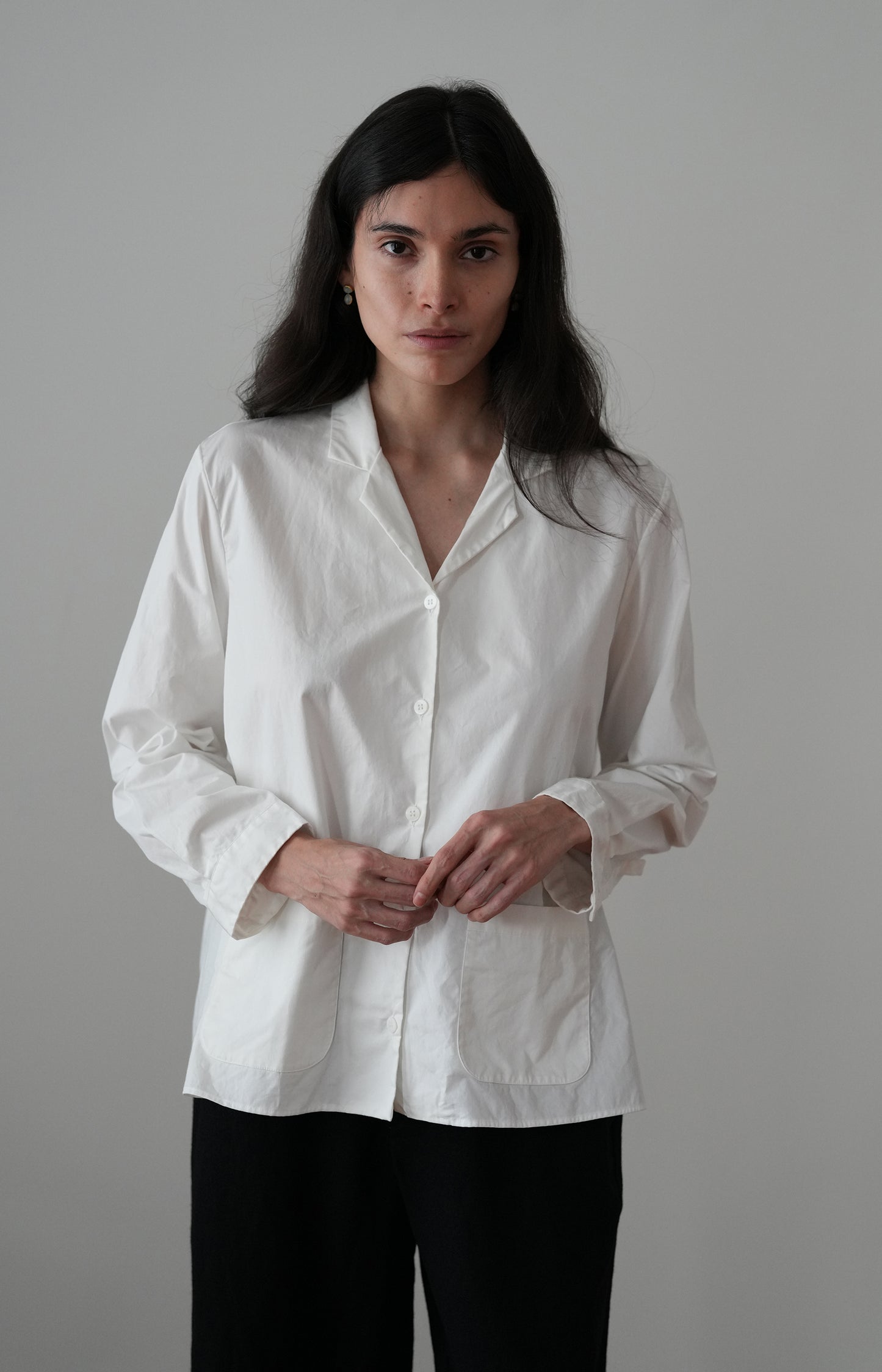 White Cotton Jenny Shirt