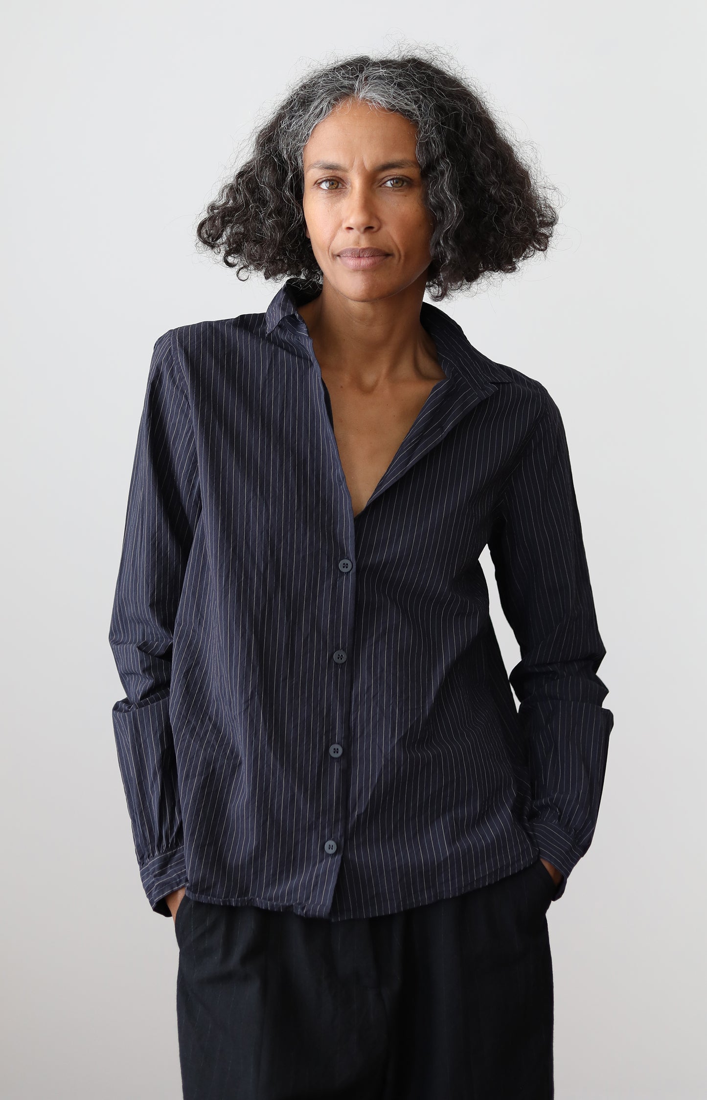 Black Stripe Tyrol Shirt