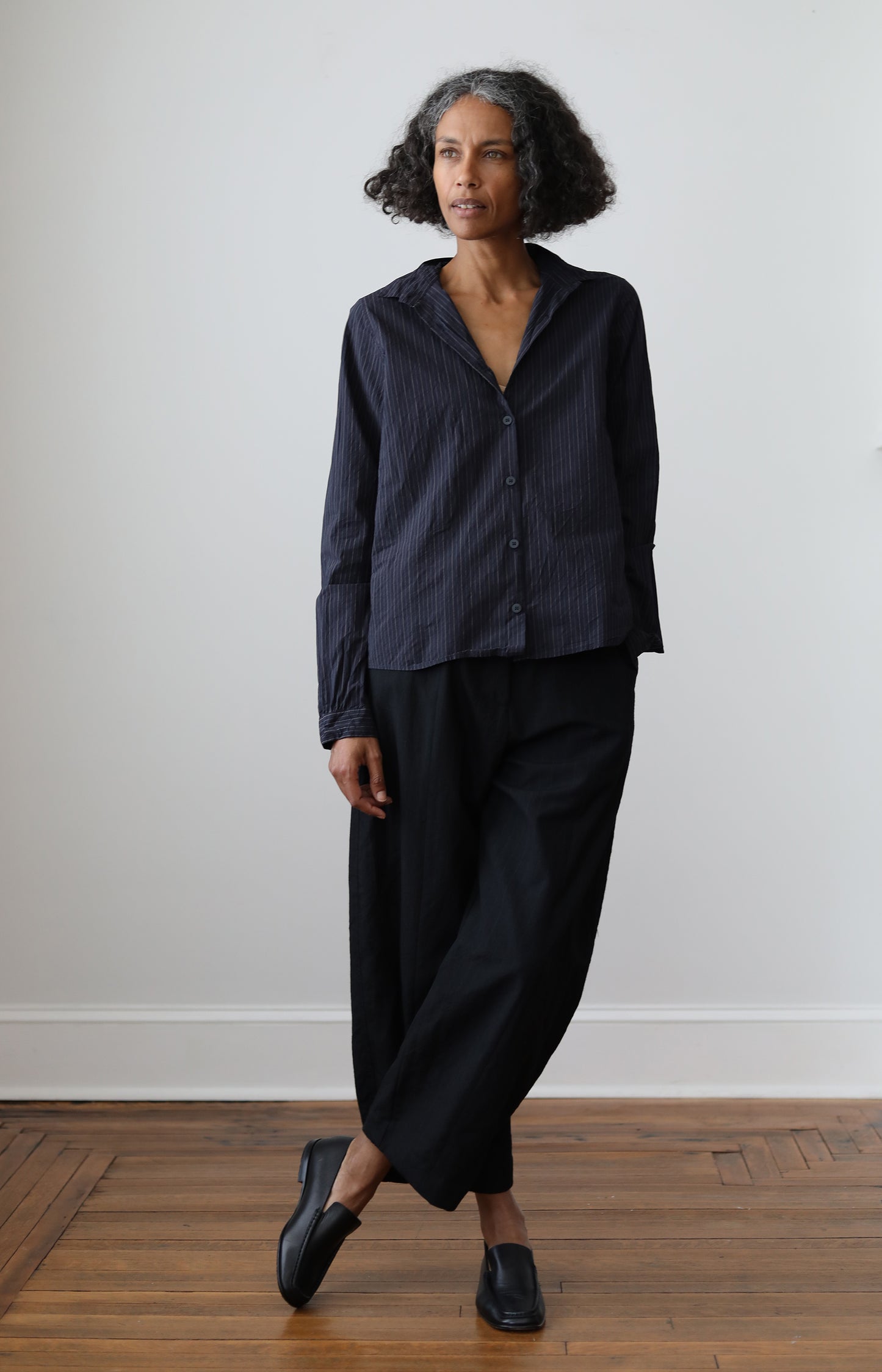 Black Stripe Tyrol Shirt