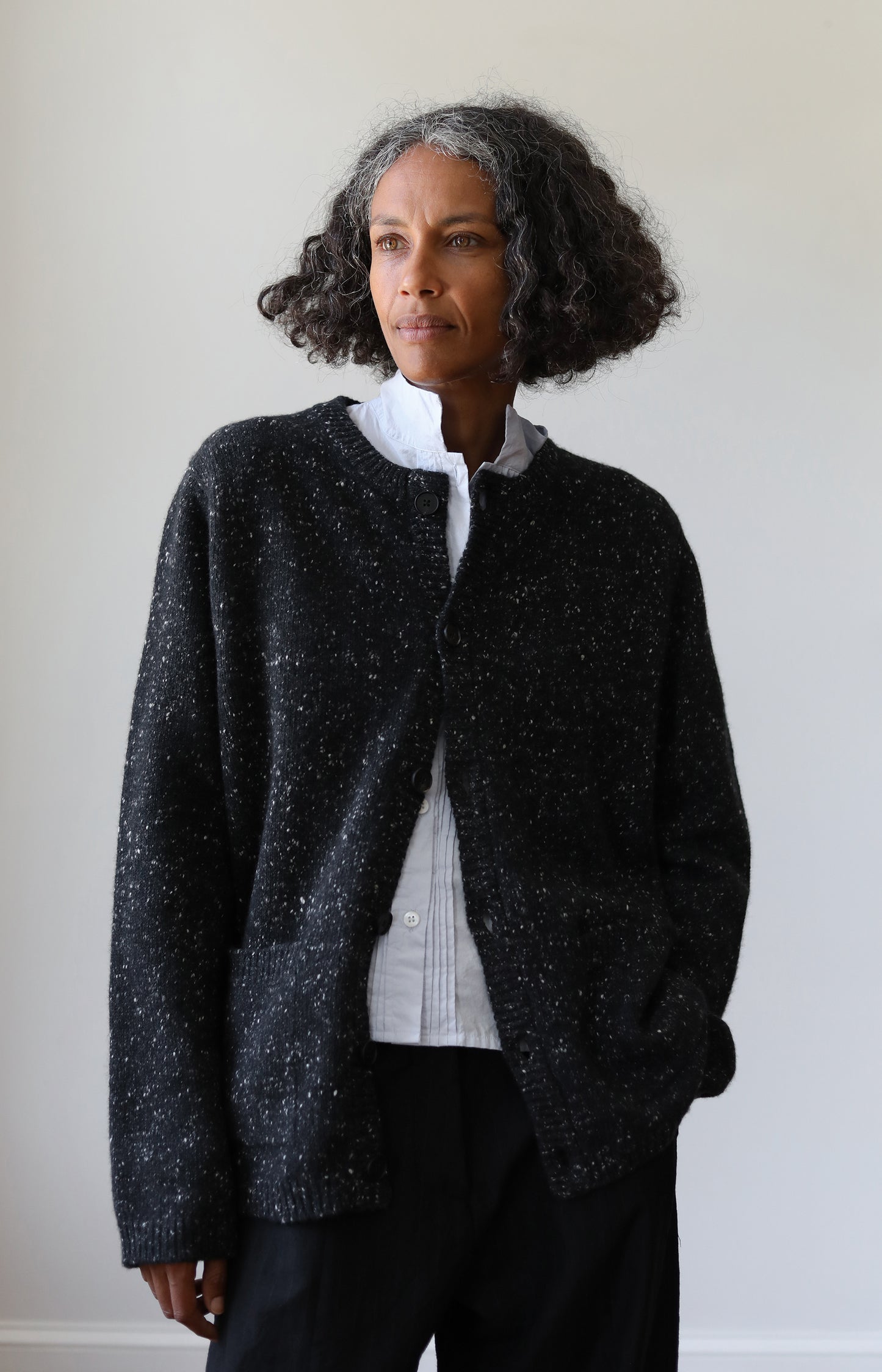 Charcoal Remo Cardigan