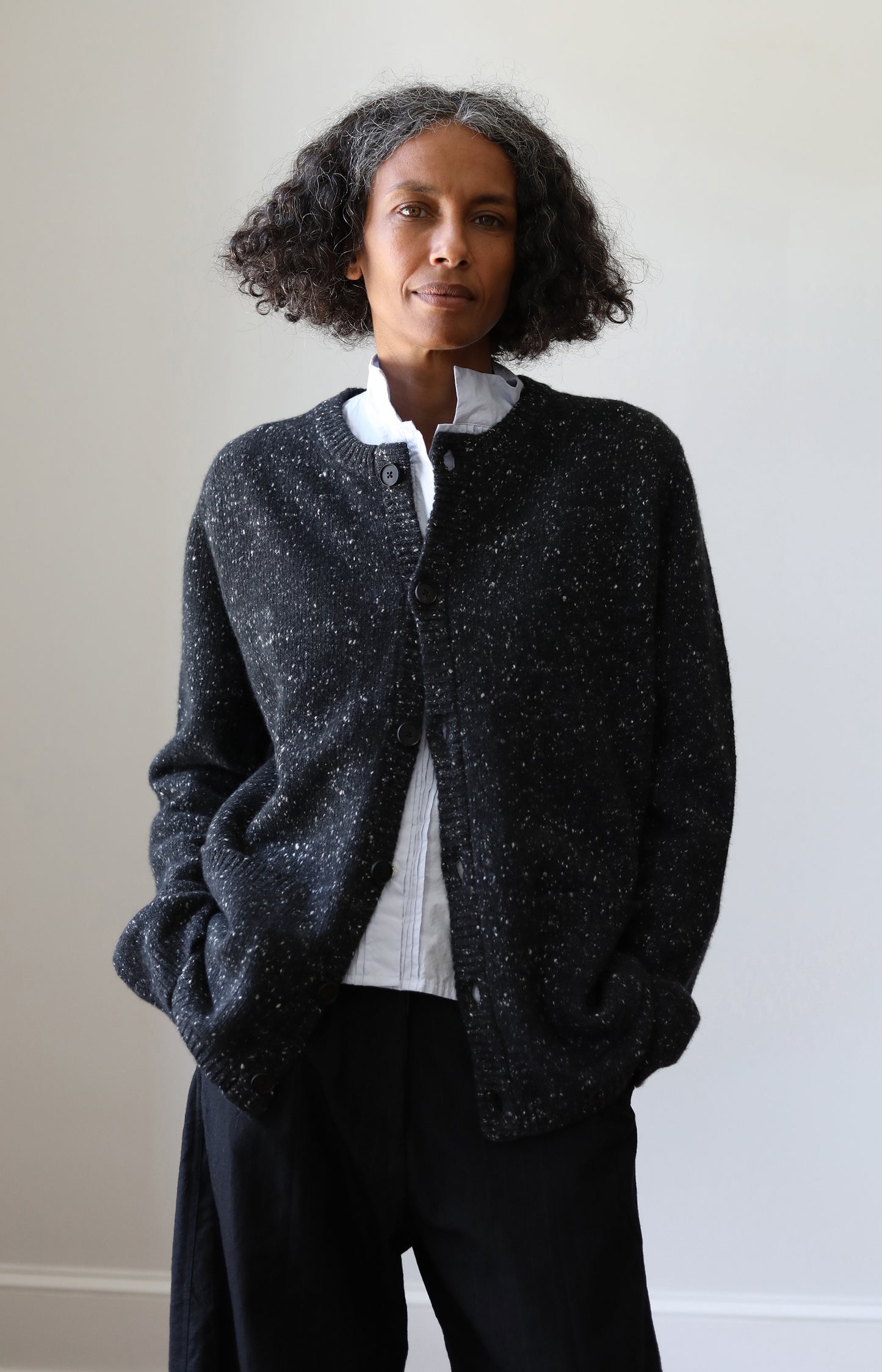 Charcoal Remo Cardigan