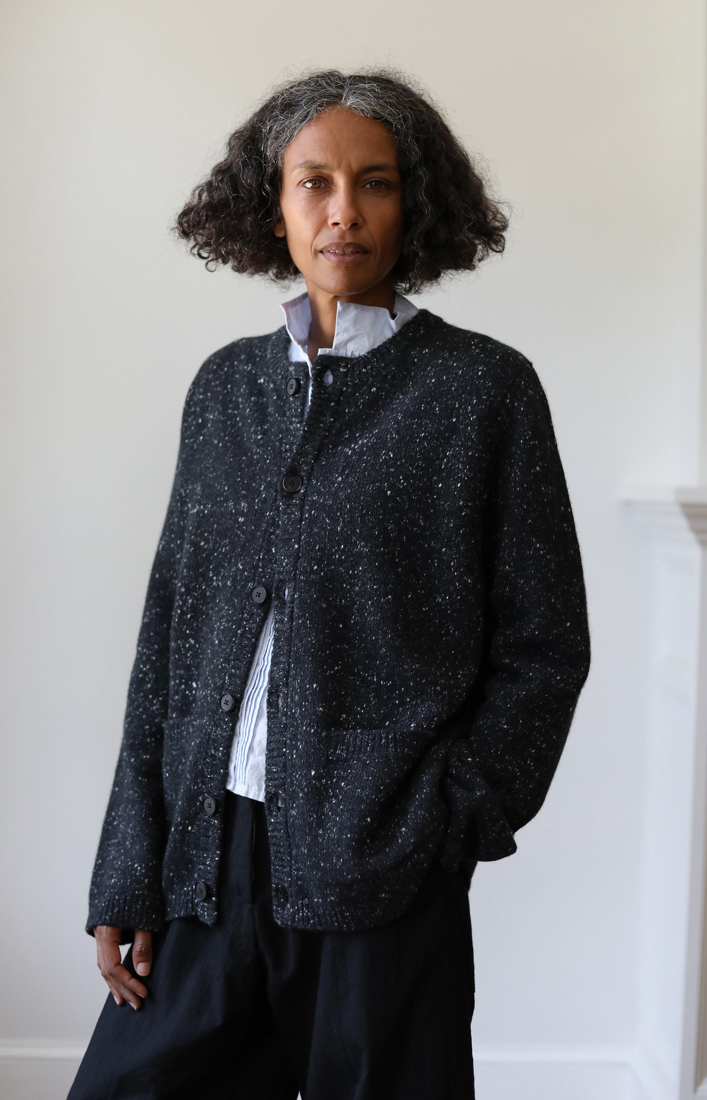 Charcoal Remo Cardigan