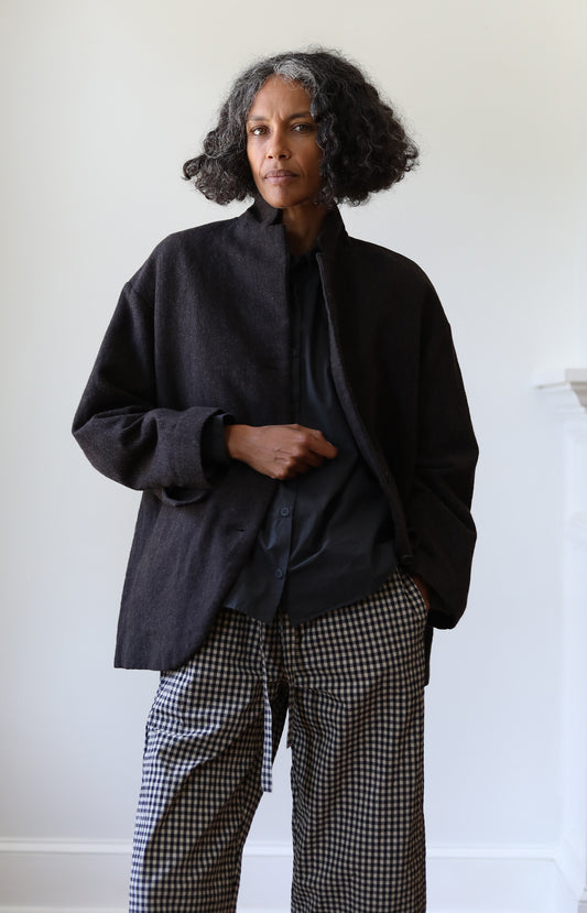 Brown Navy Bella Jacket