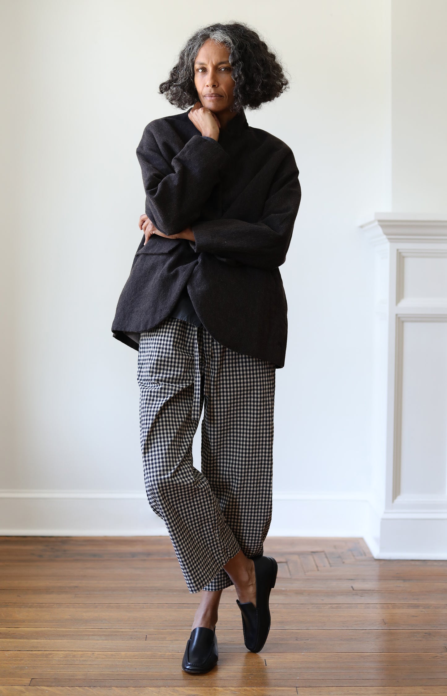 Brown Navy Bella Jacket