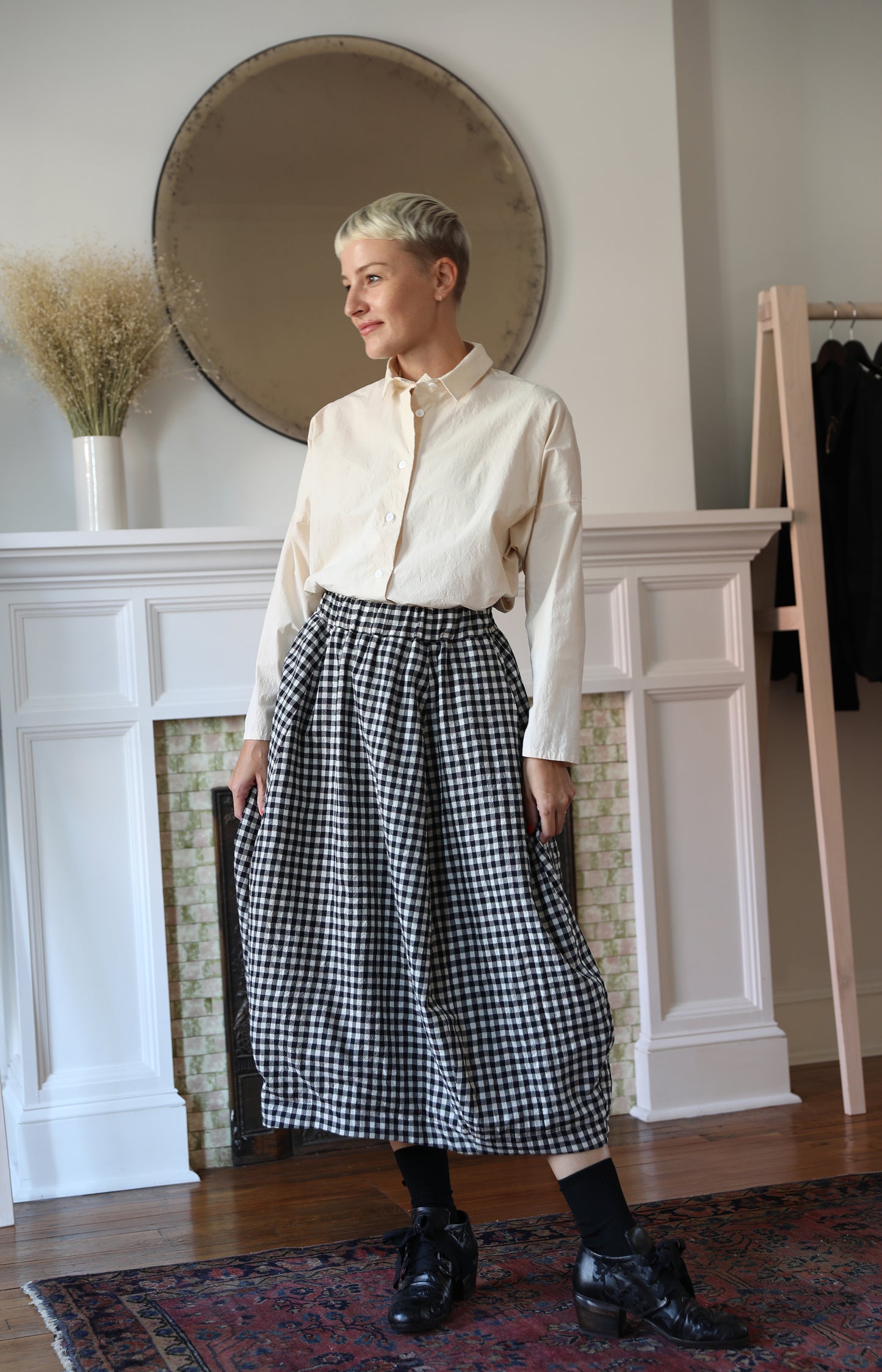 Check Carla Skirt