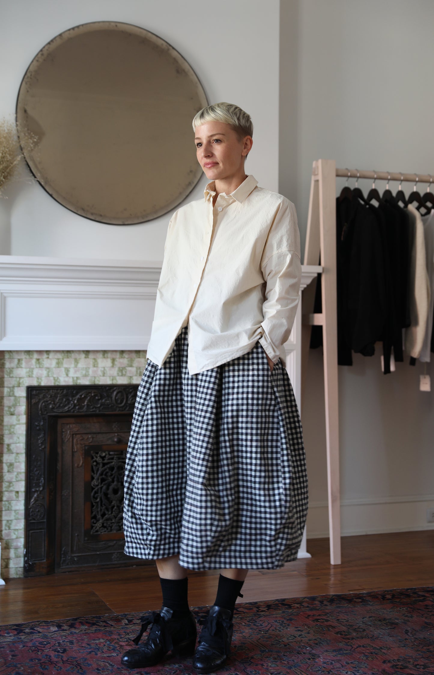Check Carla Skirt