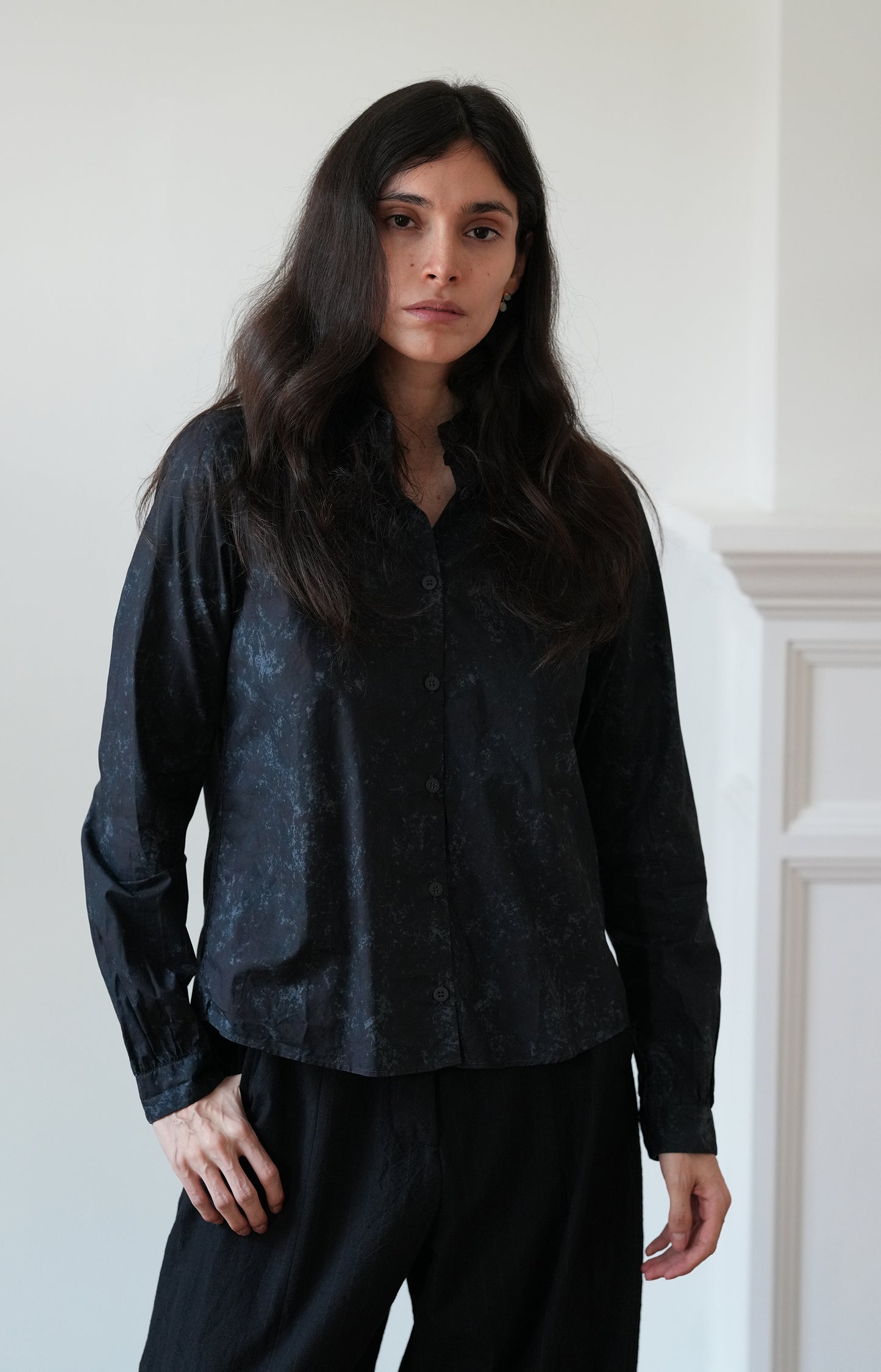 Blur Flower Tyrol Shirt
