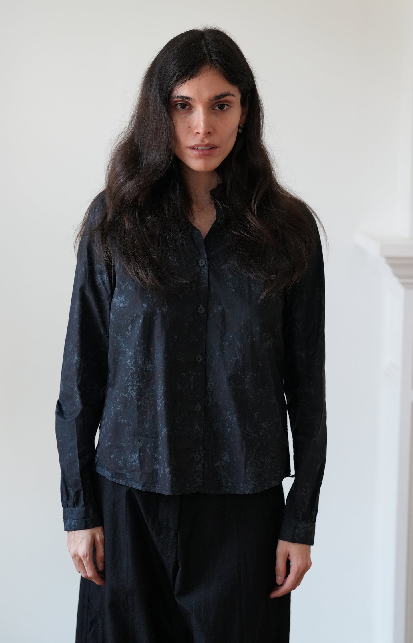 Blur Flower Tyrol Shirt