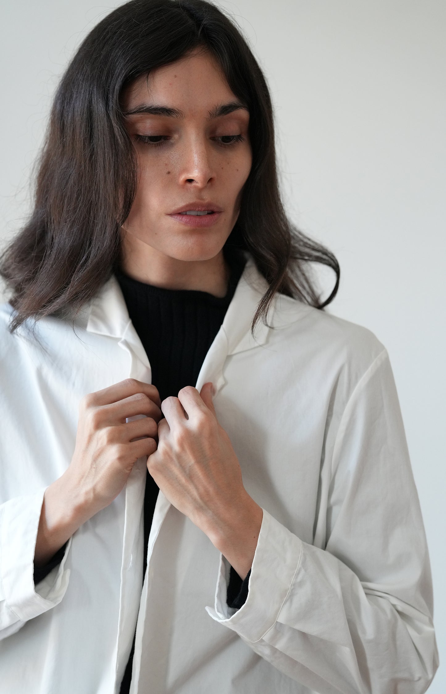 White Cotton Jenny Shirt