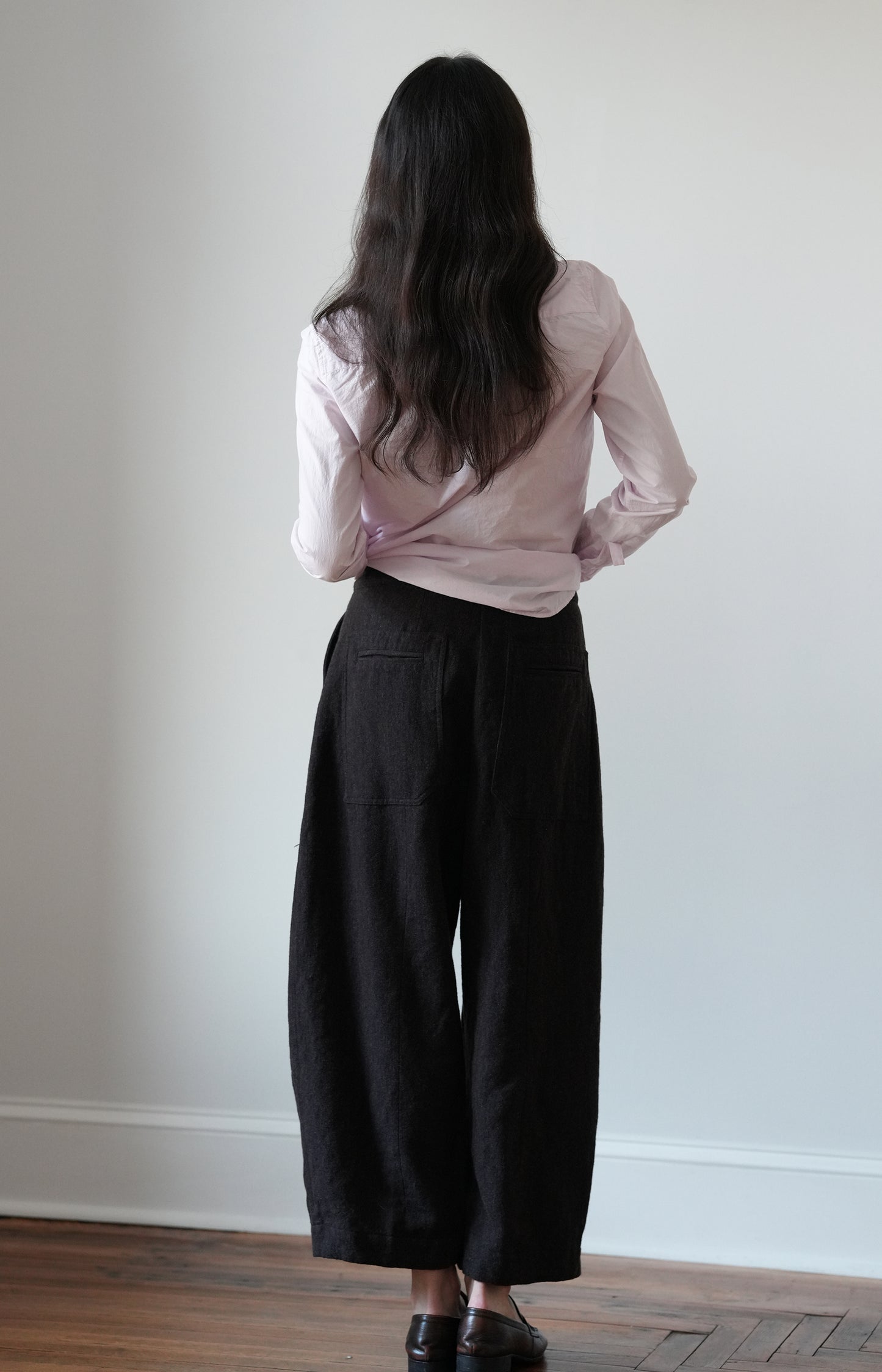 Brown Navy Sandra Pants