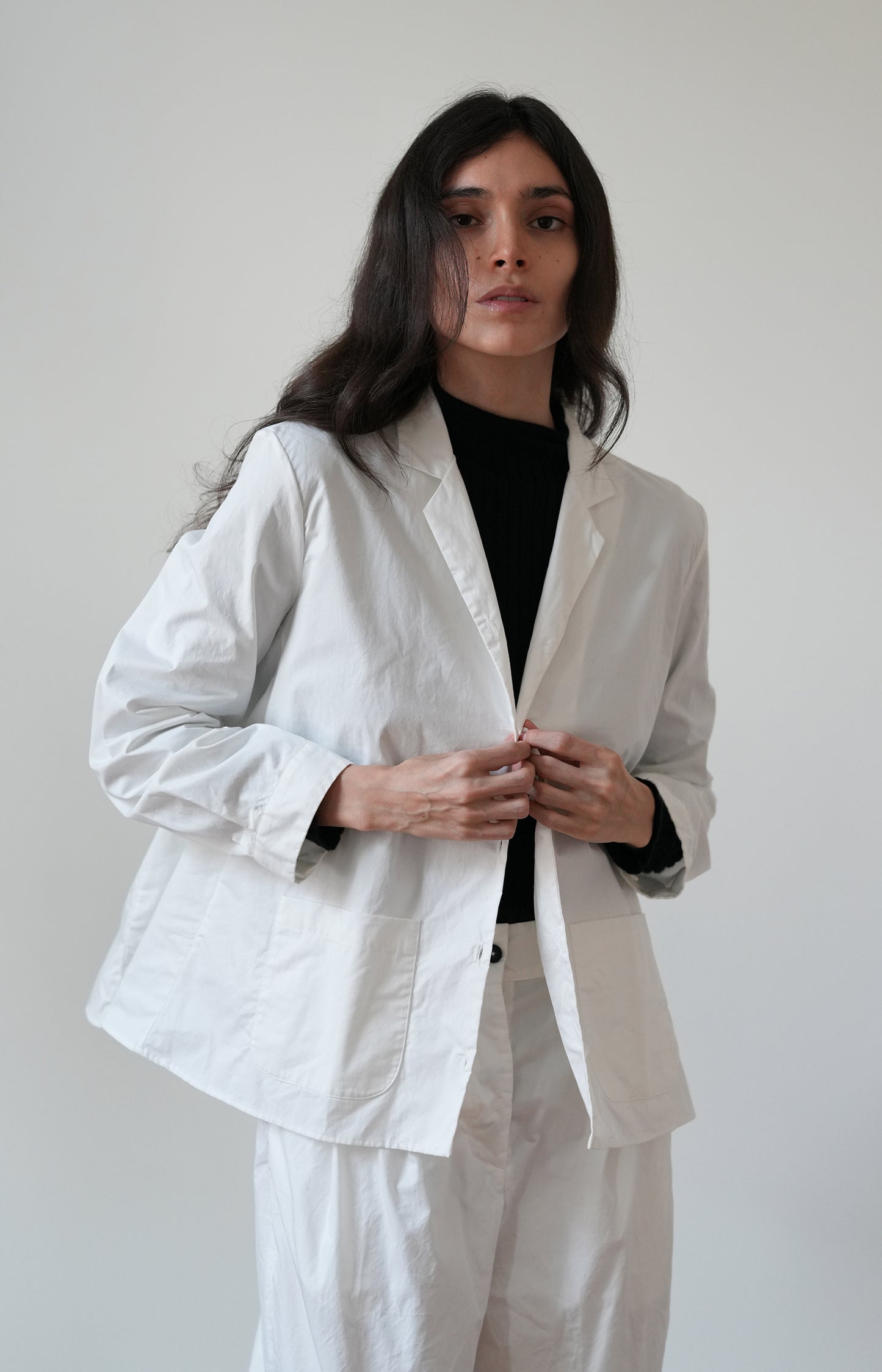 White Cotton Jenny Shirt