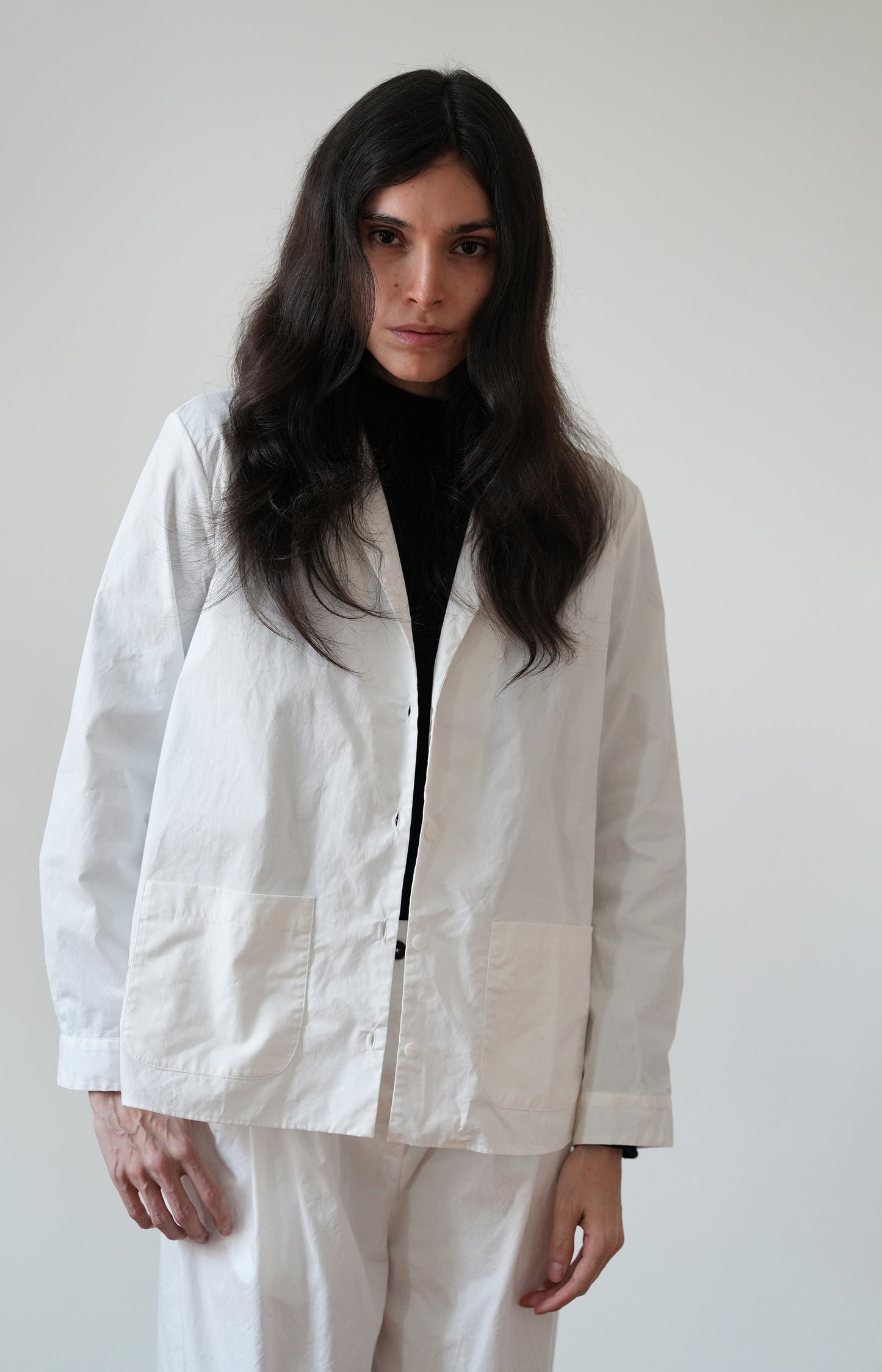 White Cotton Jenny Shirt