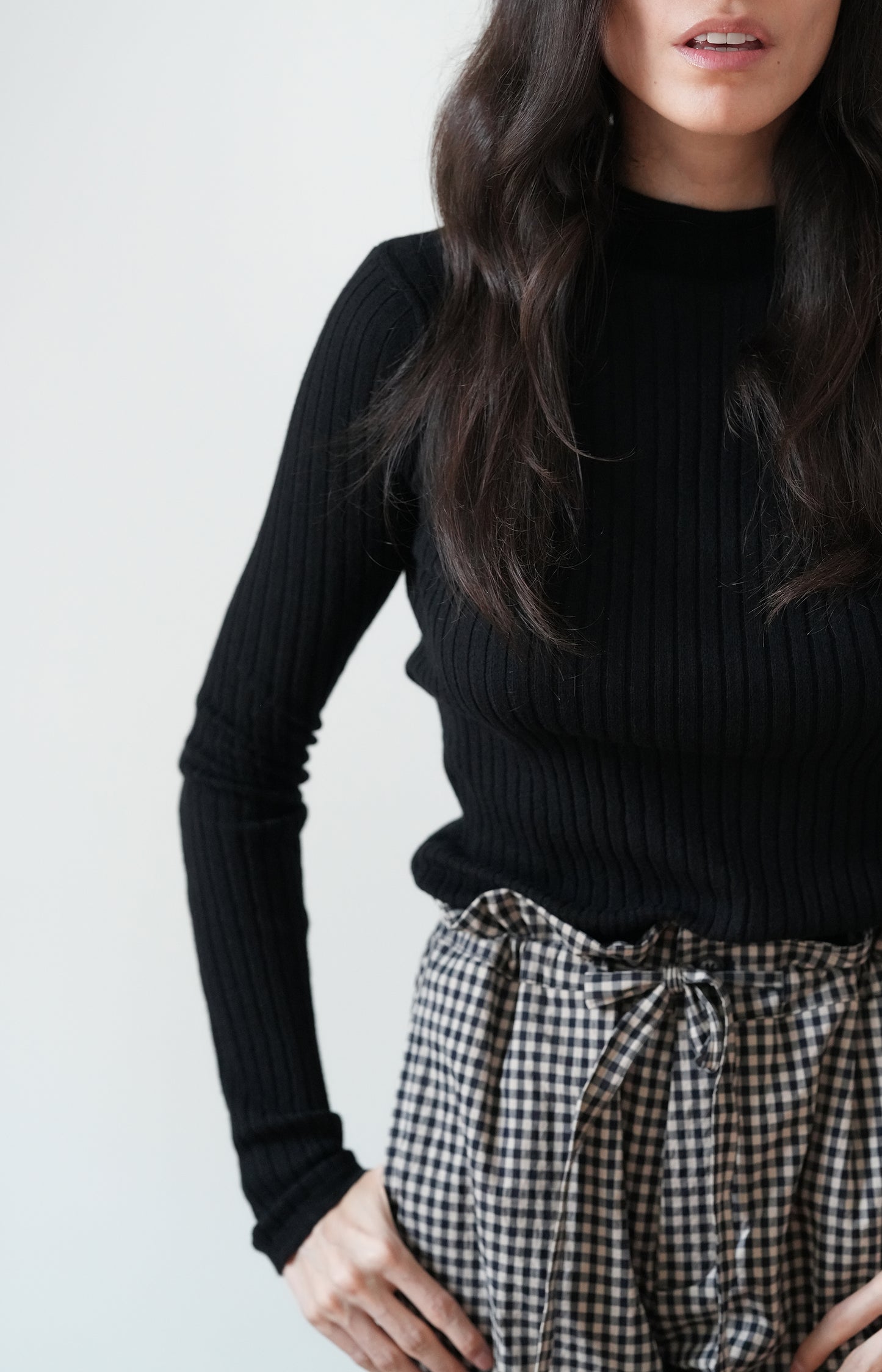 Black Reina Top