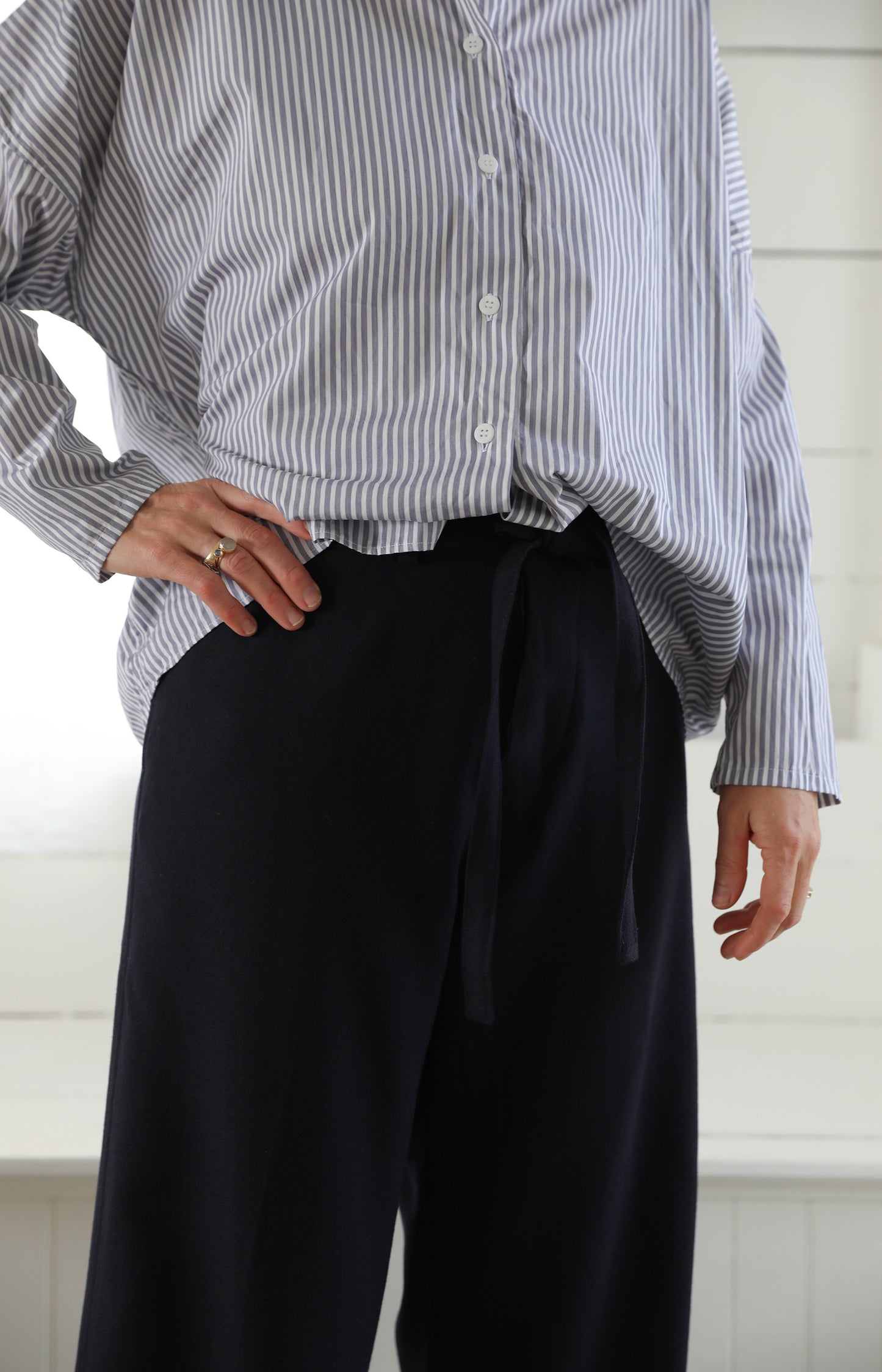 Navy Cloe Pants