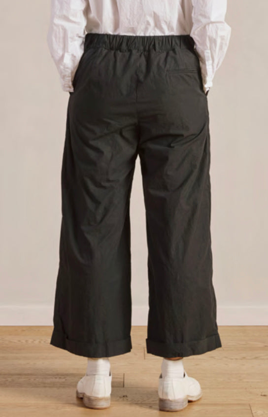 Black Cotton Wendy Pants