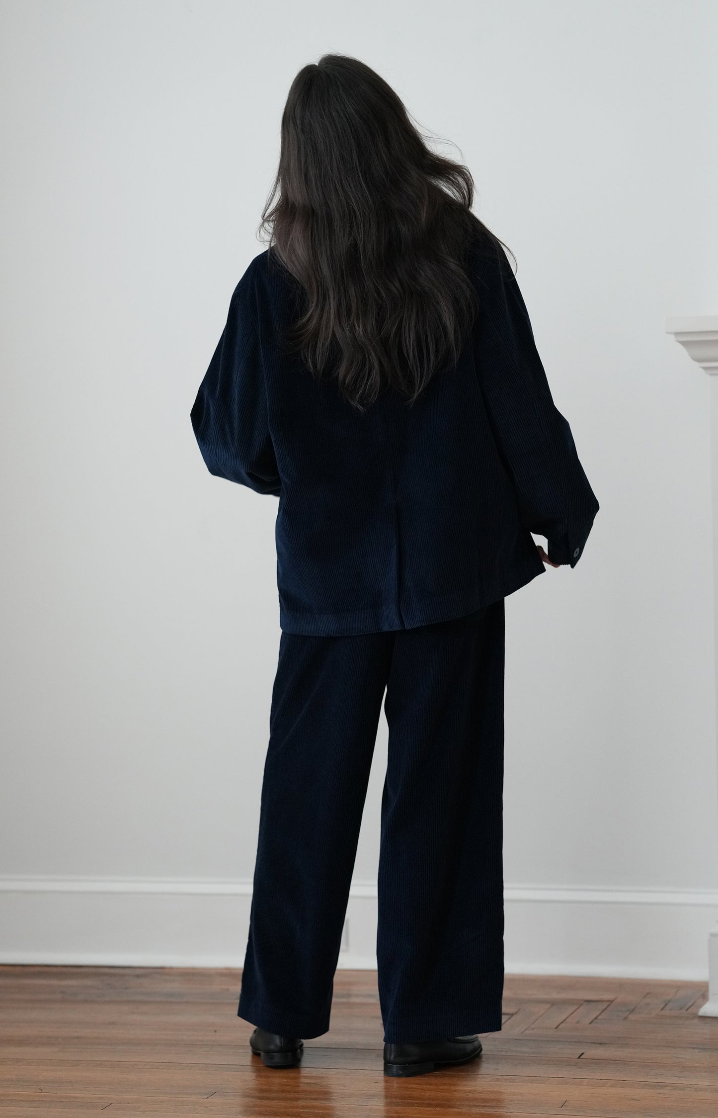 Blue Corduroy Pants