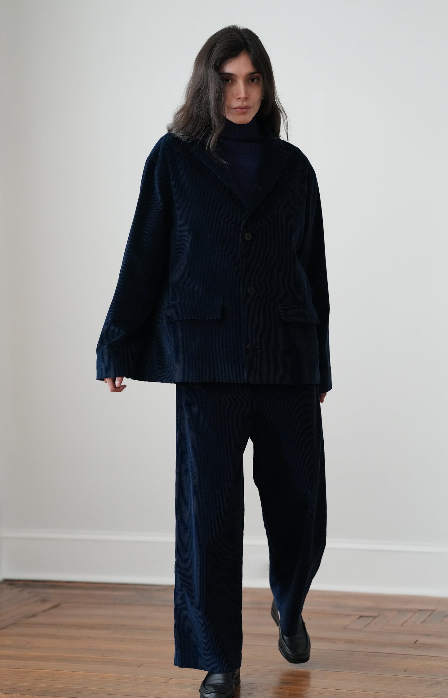 Blue Corduroy Pants