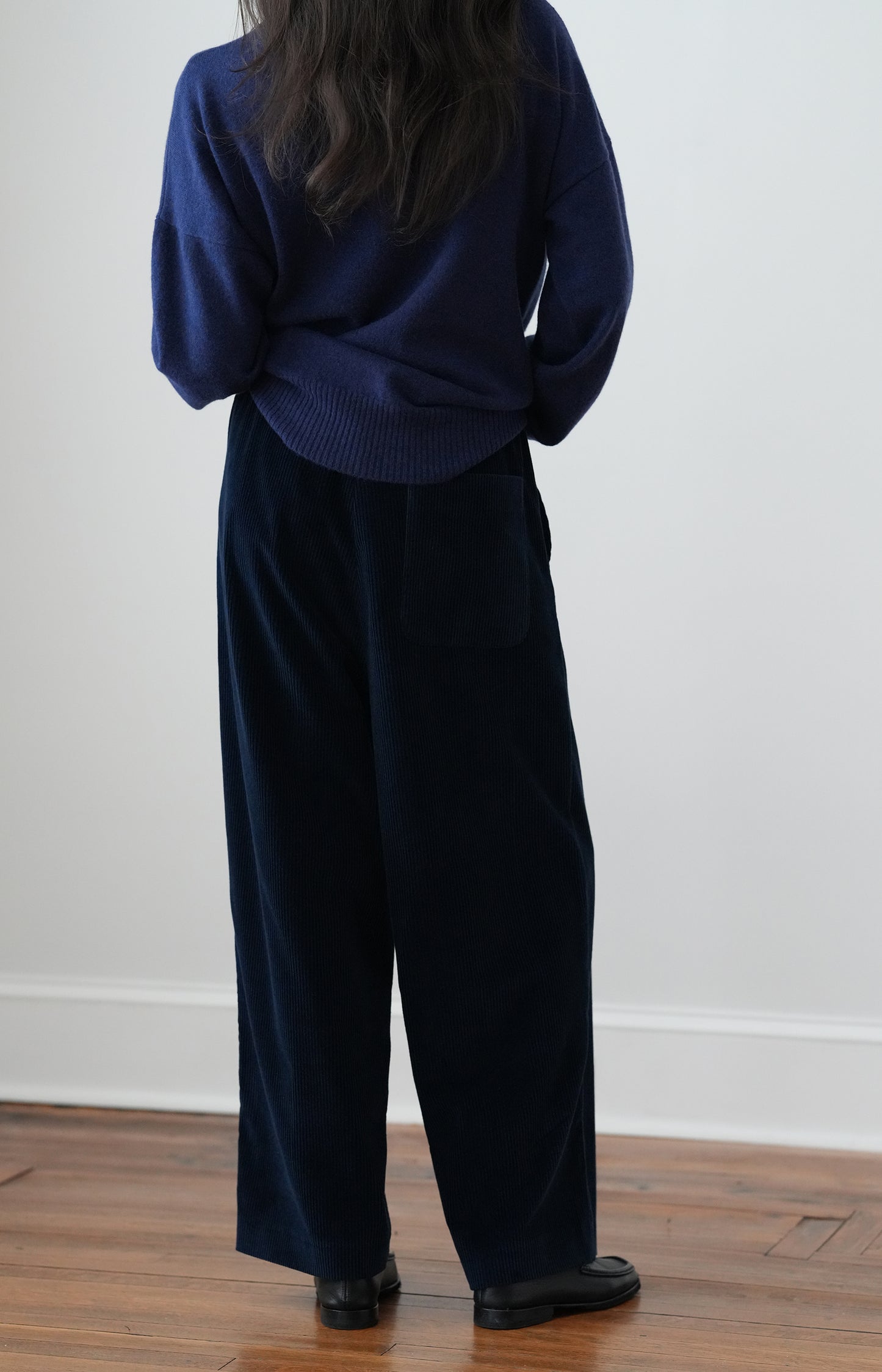 Blue Corduroy Pants