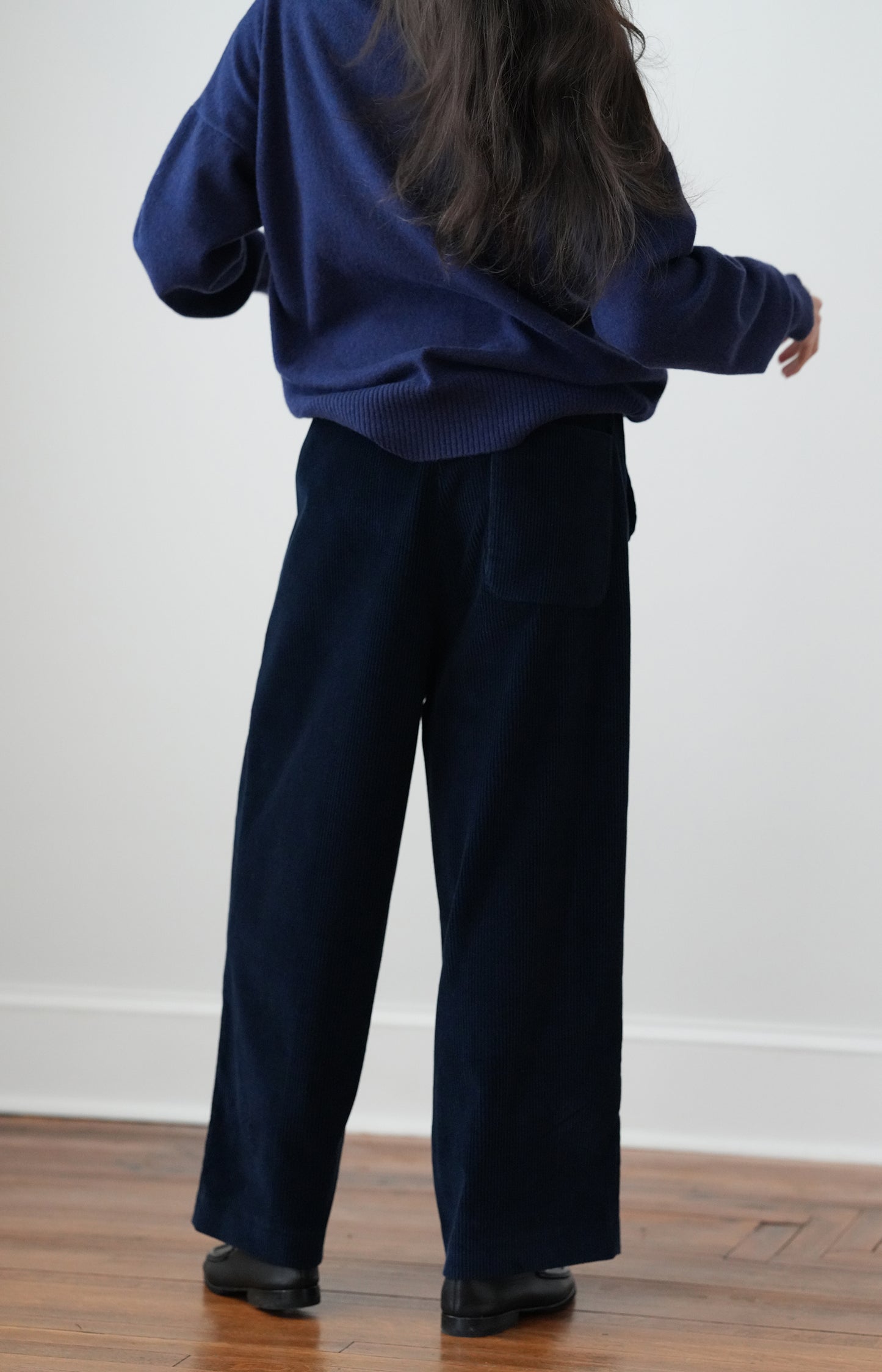 Blue Corduroy Pants