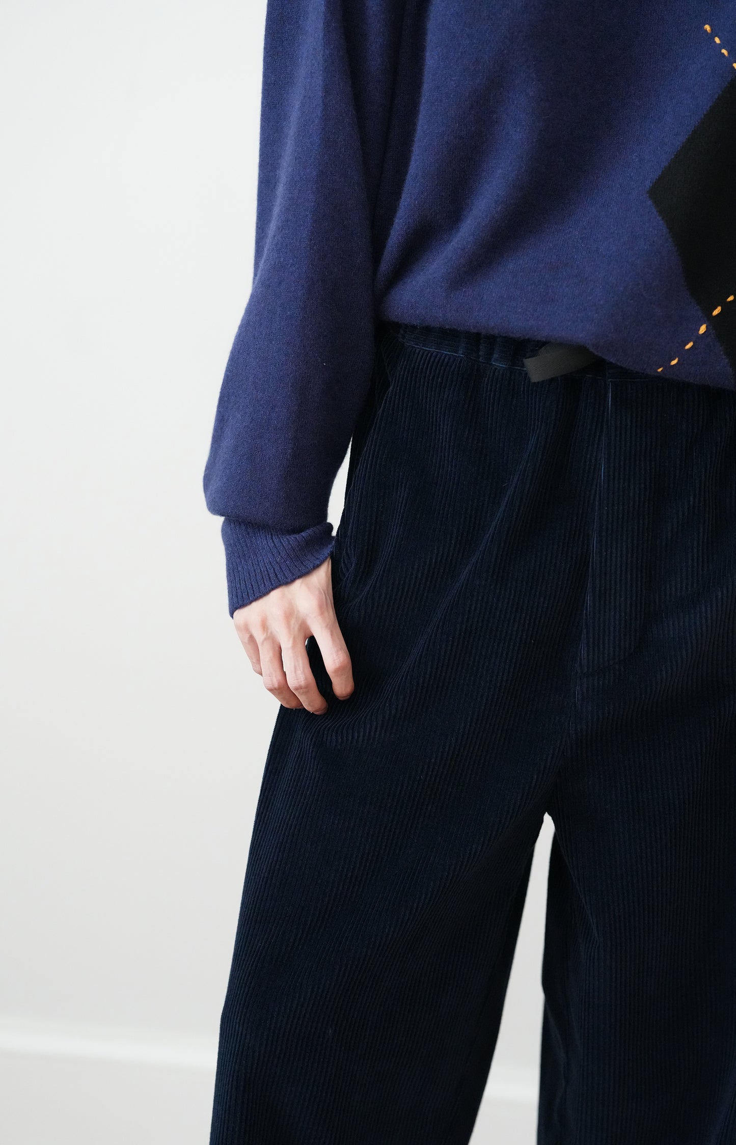 Blue Corduroy Pants