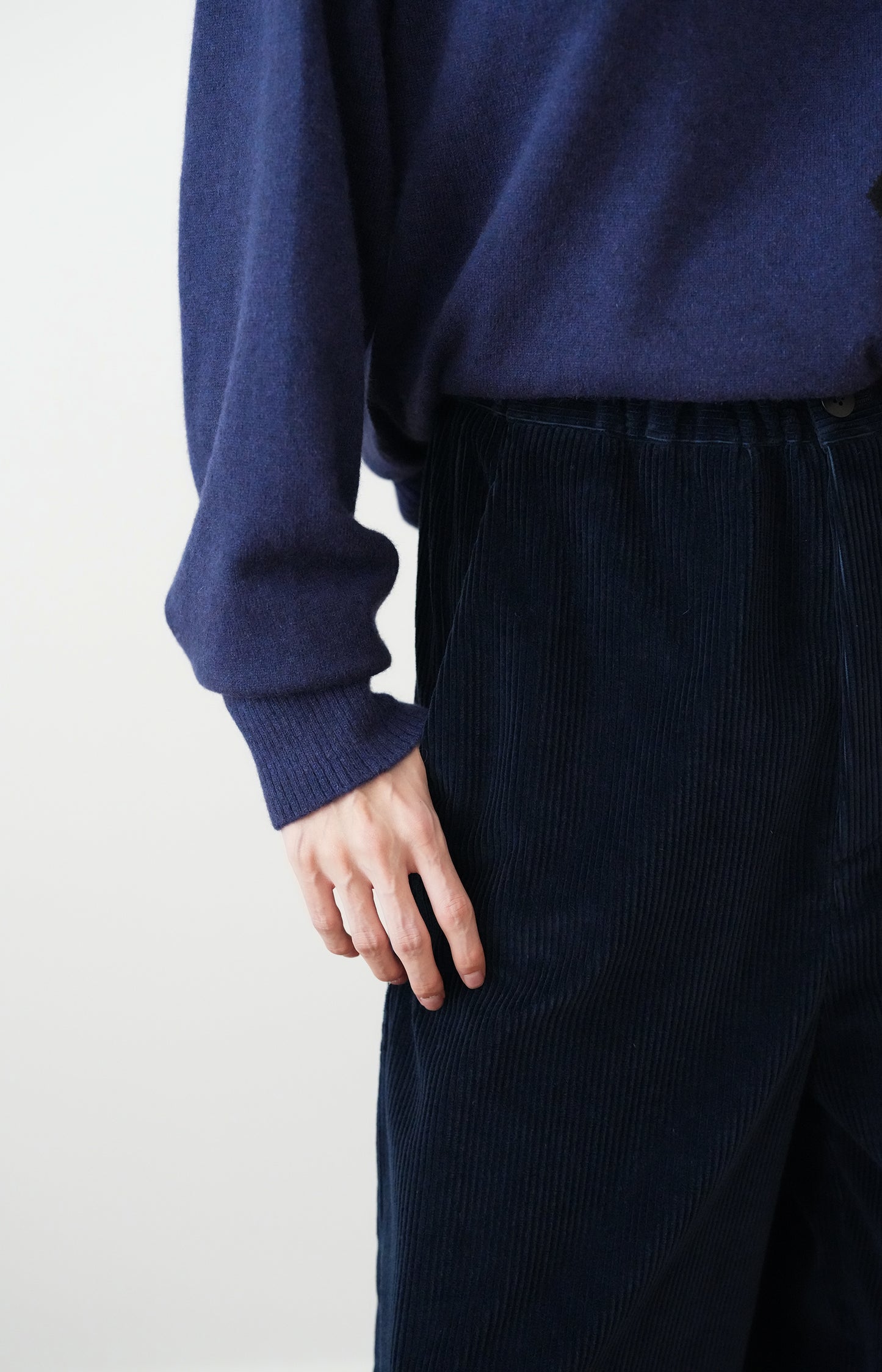 Blue Corduroy Pants