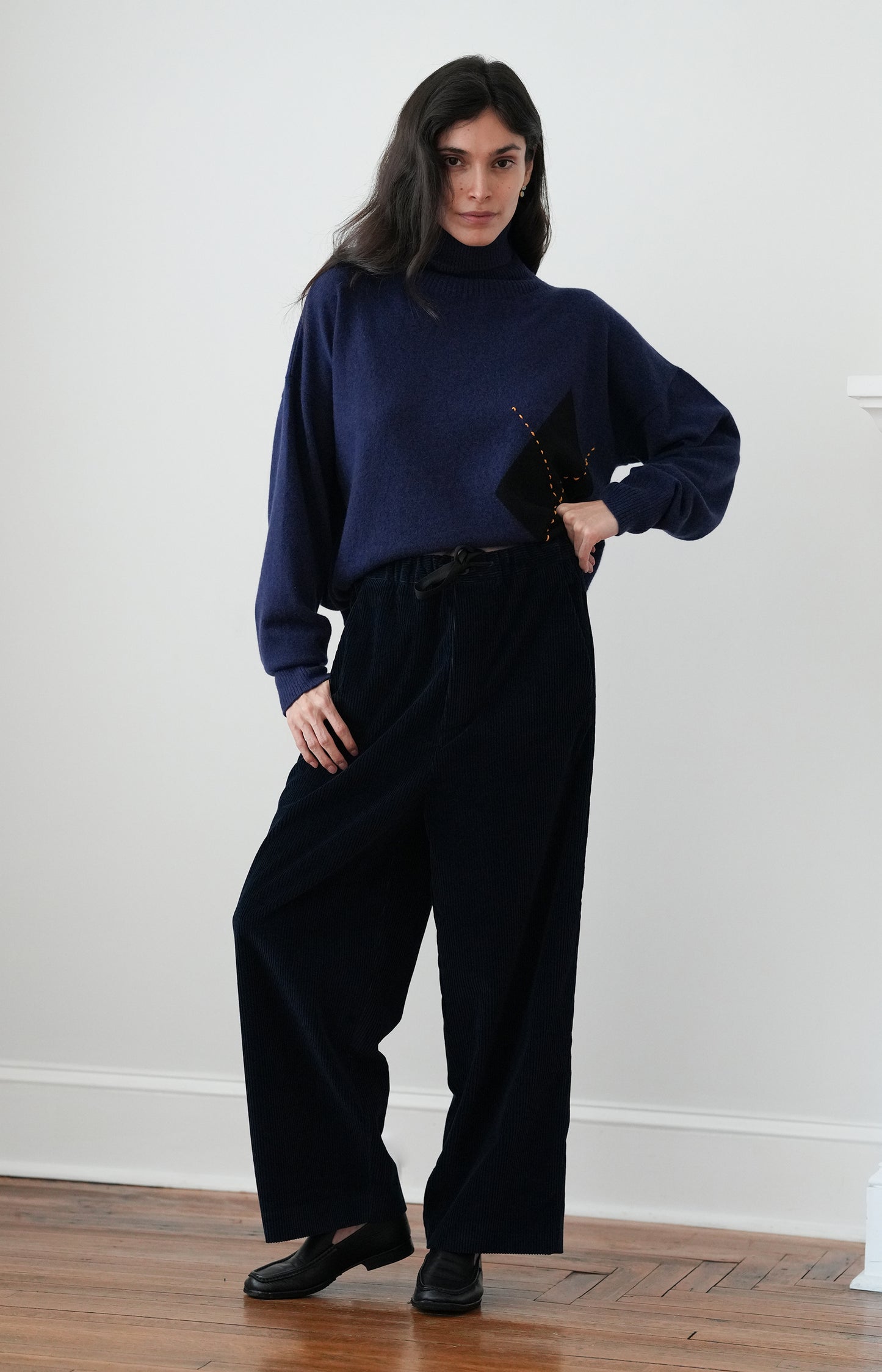 Blue Corduroy Pants