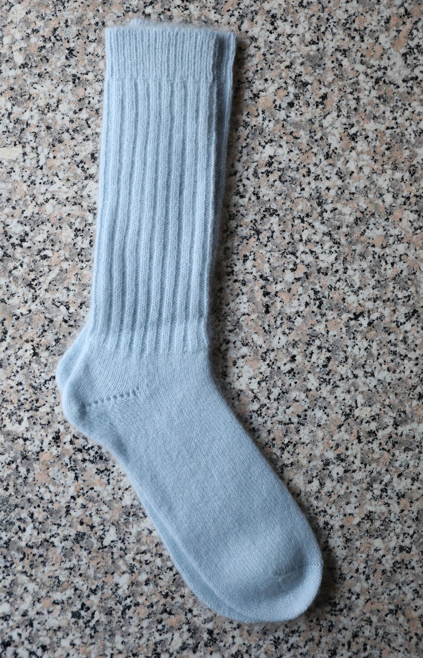 Soft Blue Socks