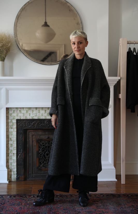 Black & Natural Bob's Coat
