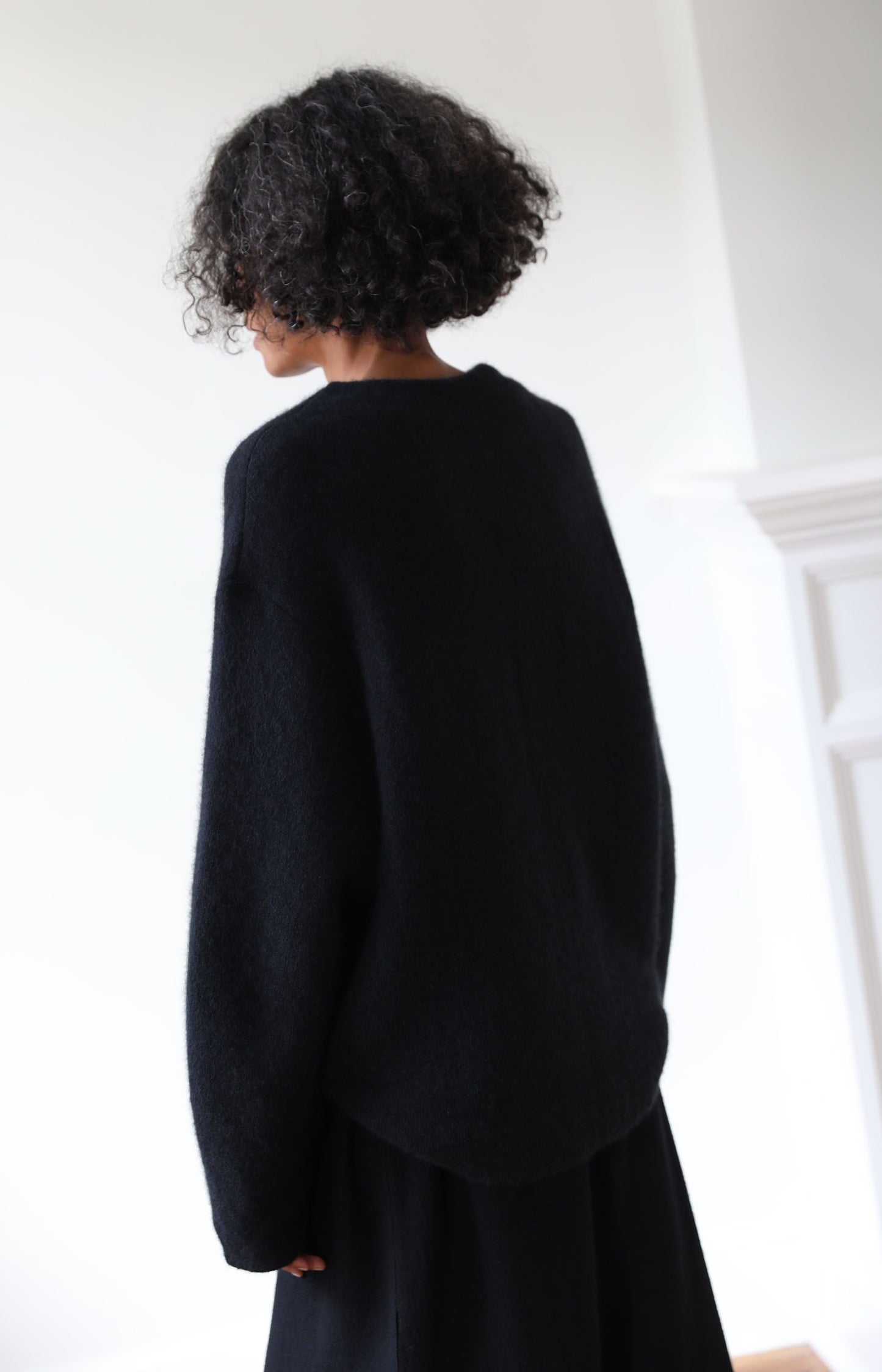 Black Cashmere Sweater