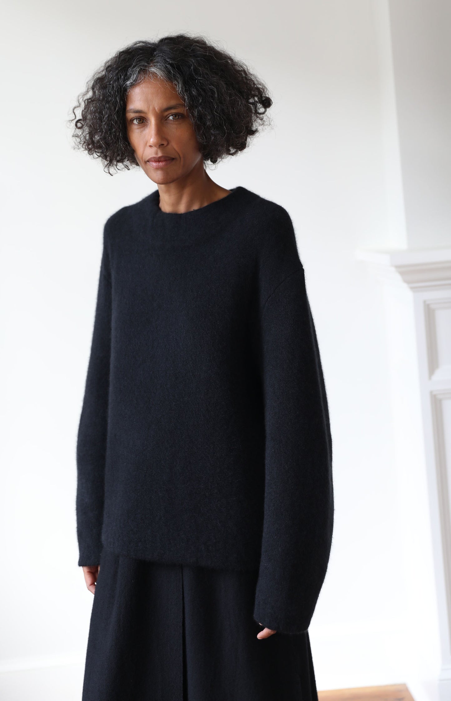 Black Cashmere Sweater