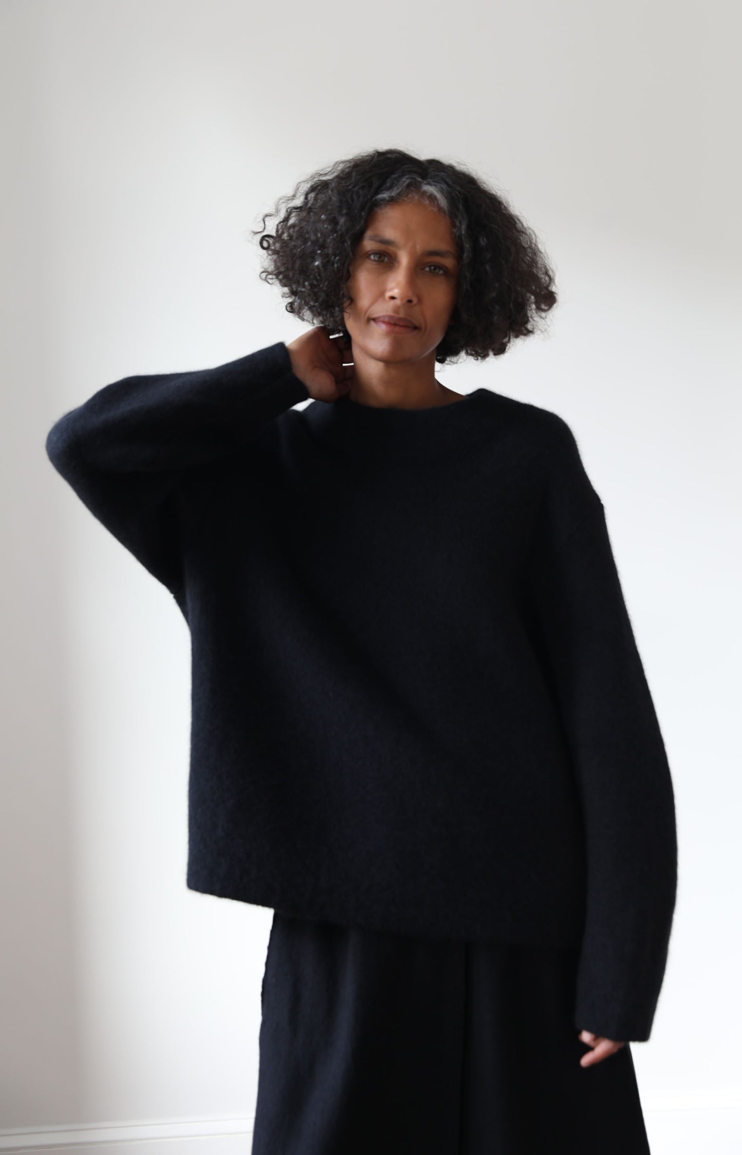 Black Cashmere Sweater