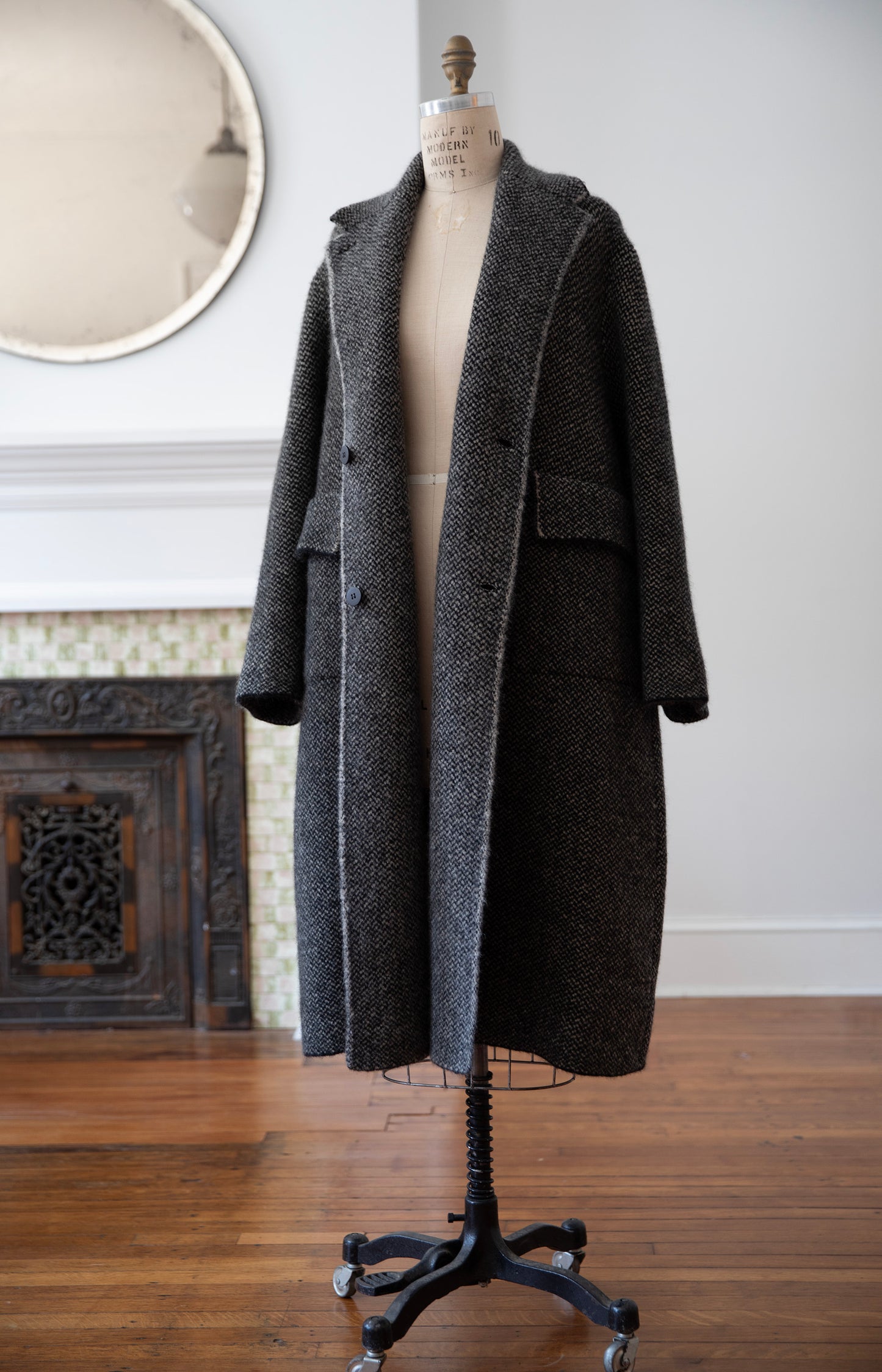 Black & Natural Bob's Coat