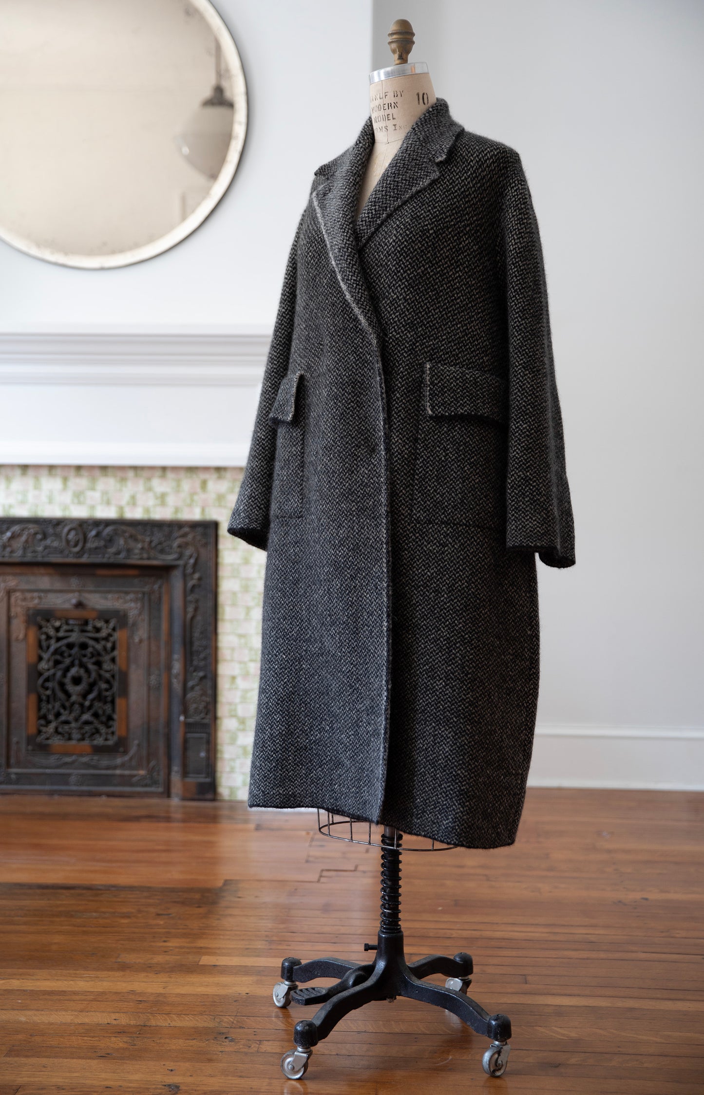 Black & Natural Bob's Coat
