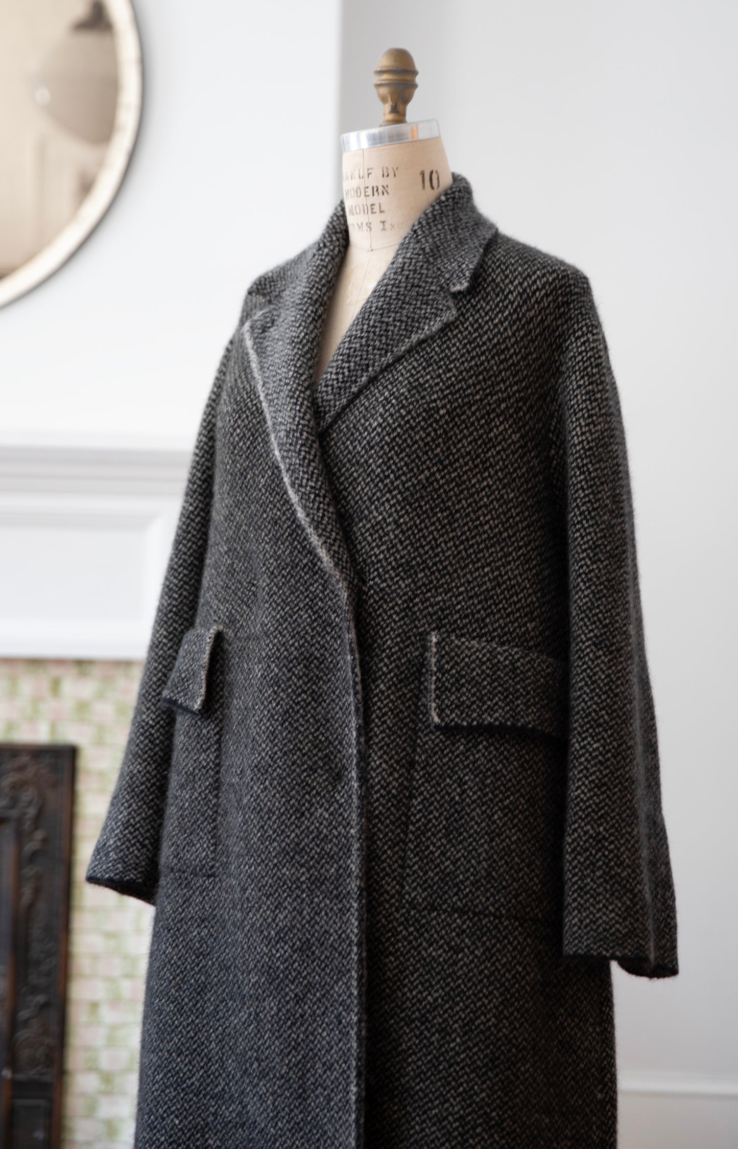 Black & Natural Bob's Coat