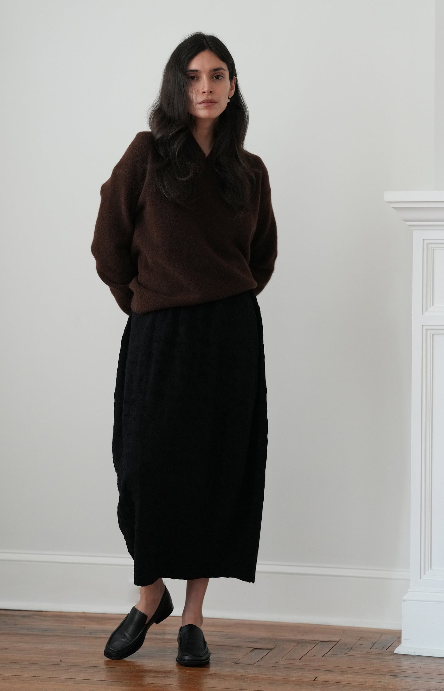 Black Semina Skirt