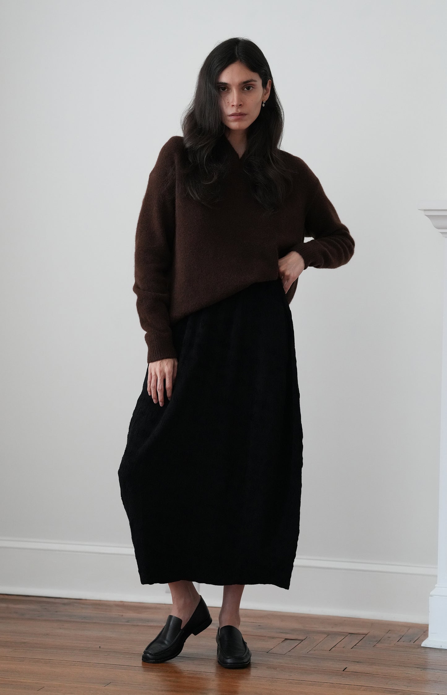 Black Semina Skirt