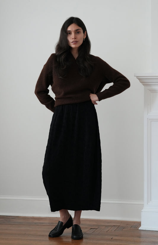 Black Semina Skirt