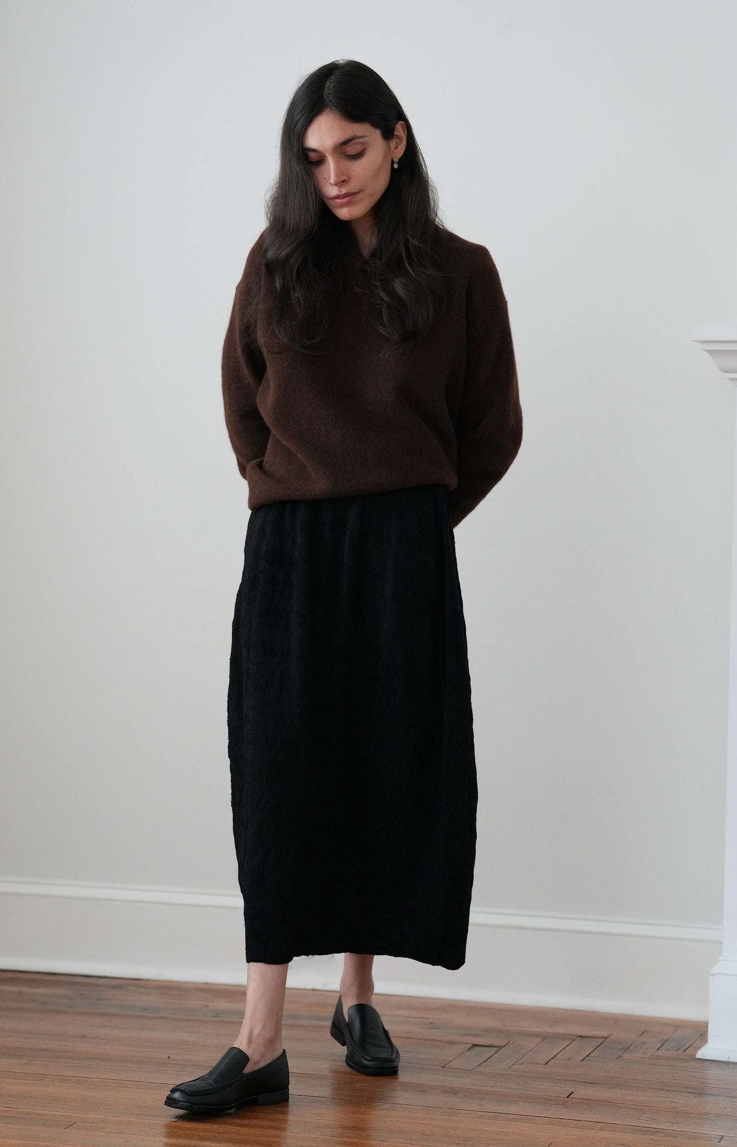 Black Semina Skirt