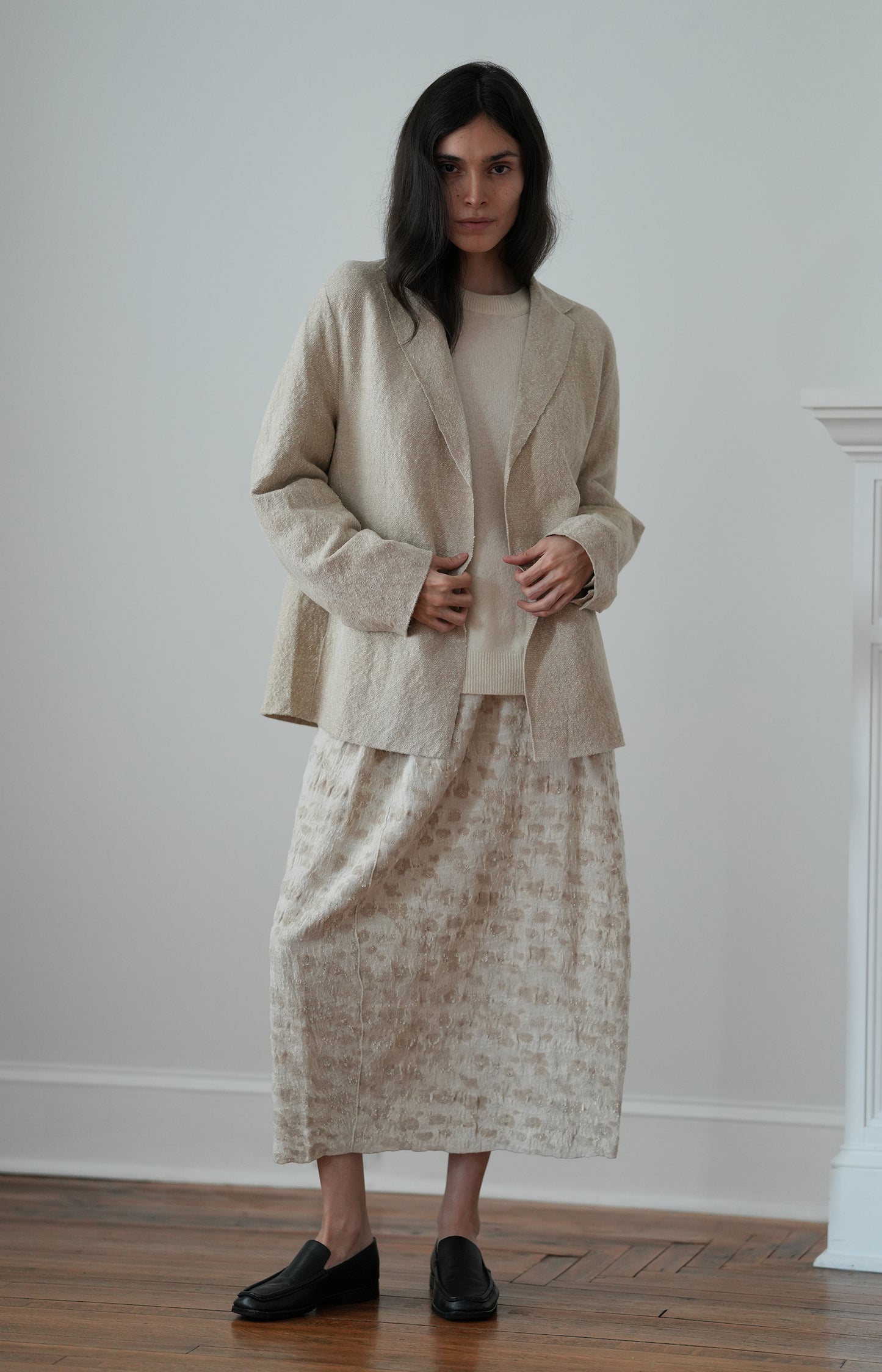 Cream Semina Skirt