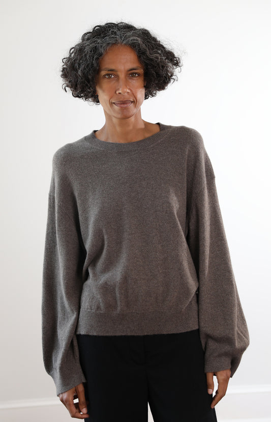 Taupe Nicety Sweater