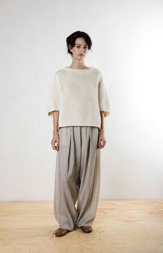 Milk Cotton Surface Sweater