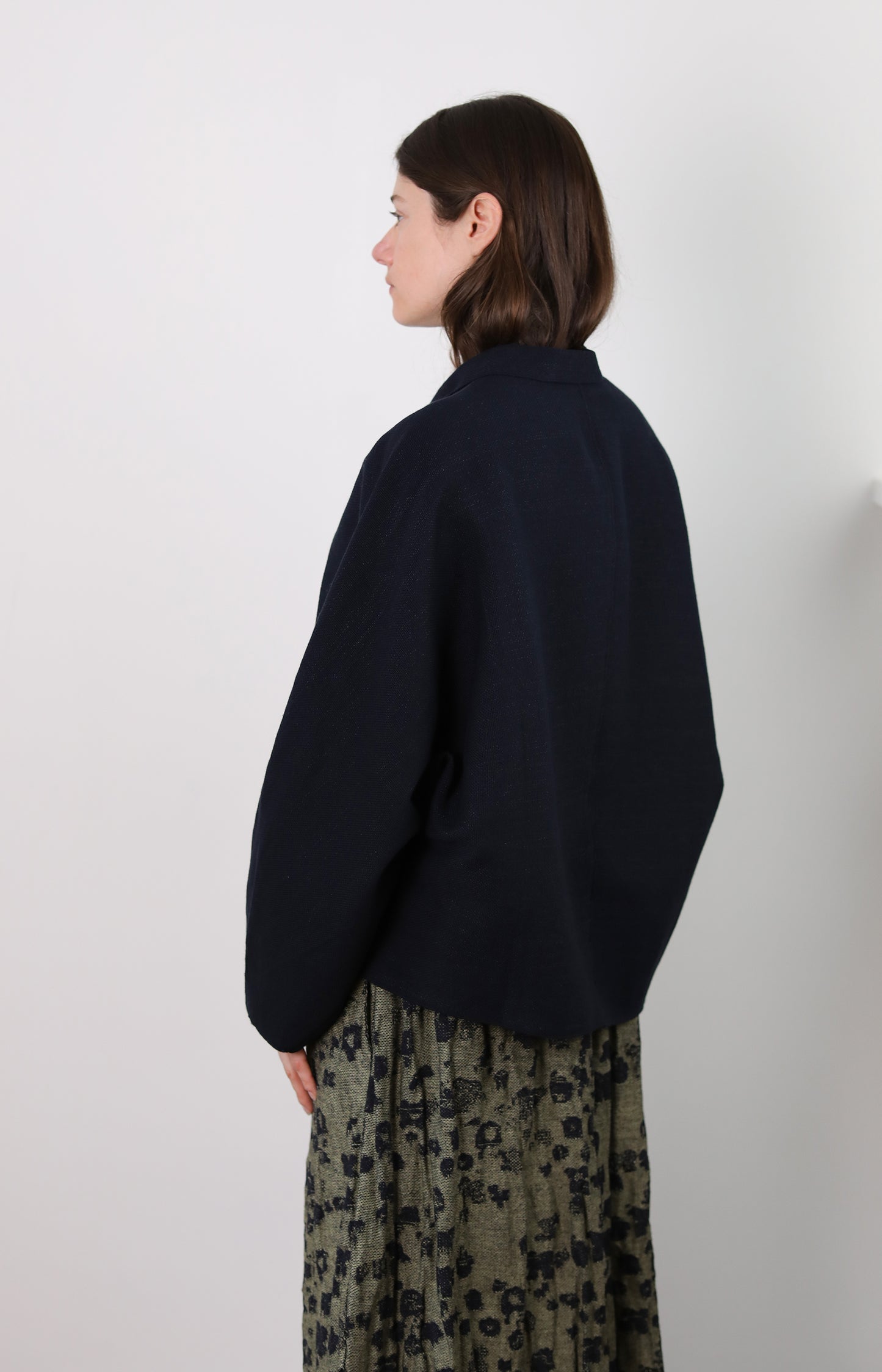 Navy Choosing Shirt Jacket