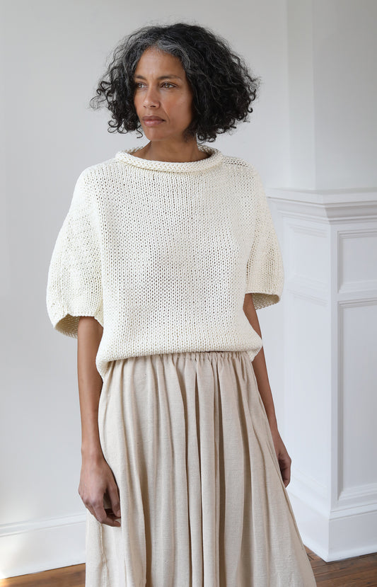 Milk Cotton Surface Sweater